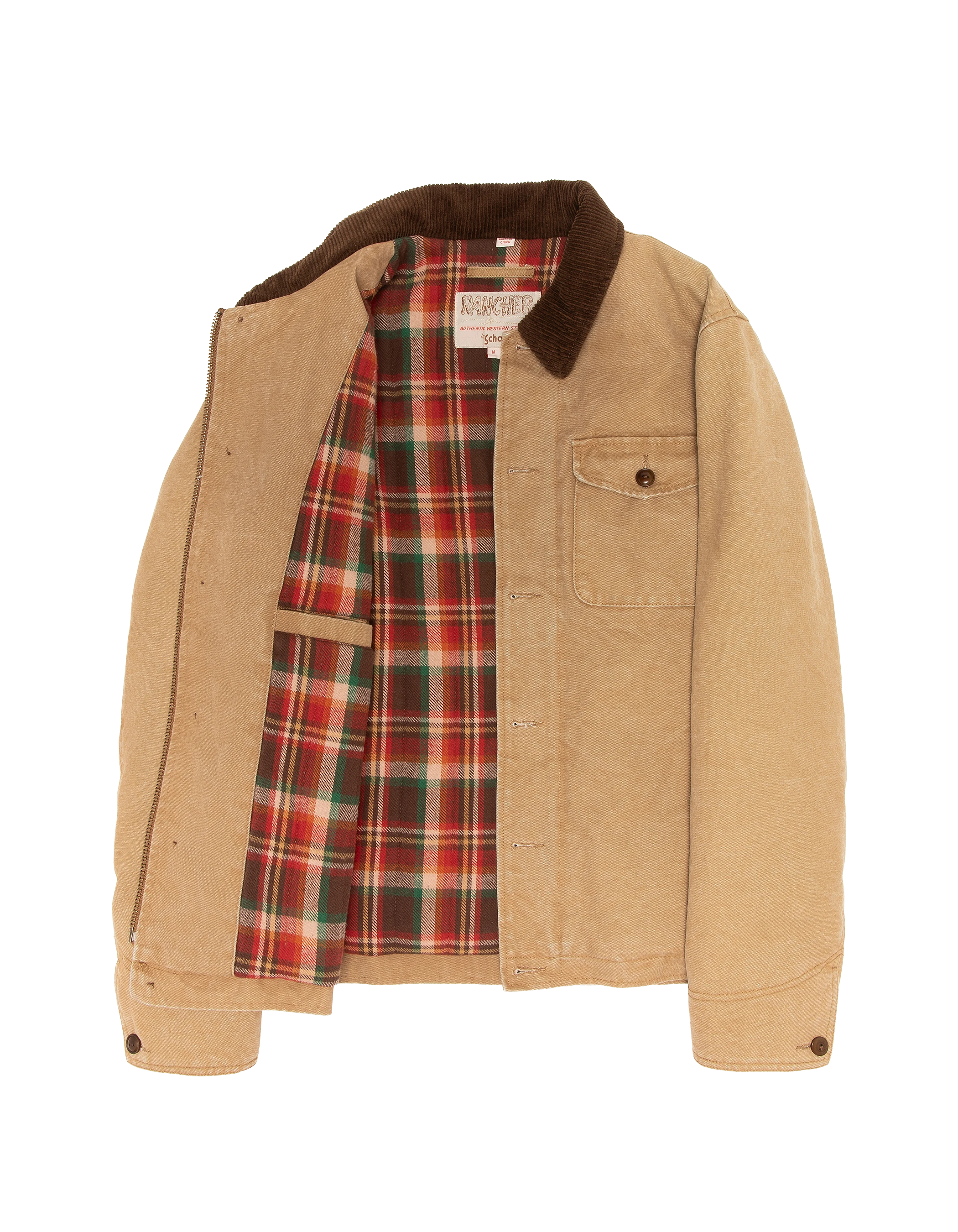 Chaqueta ranchera tabaco en lona de algodón, legendaria EE. UU.-7