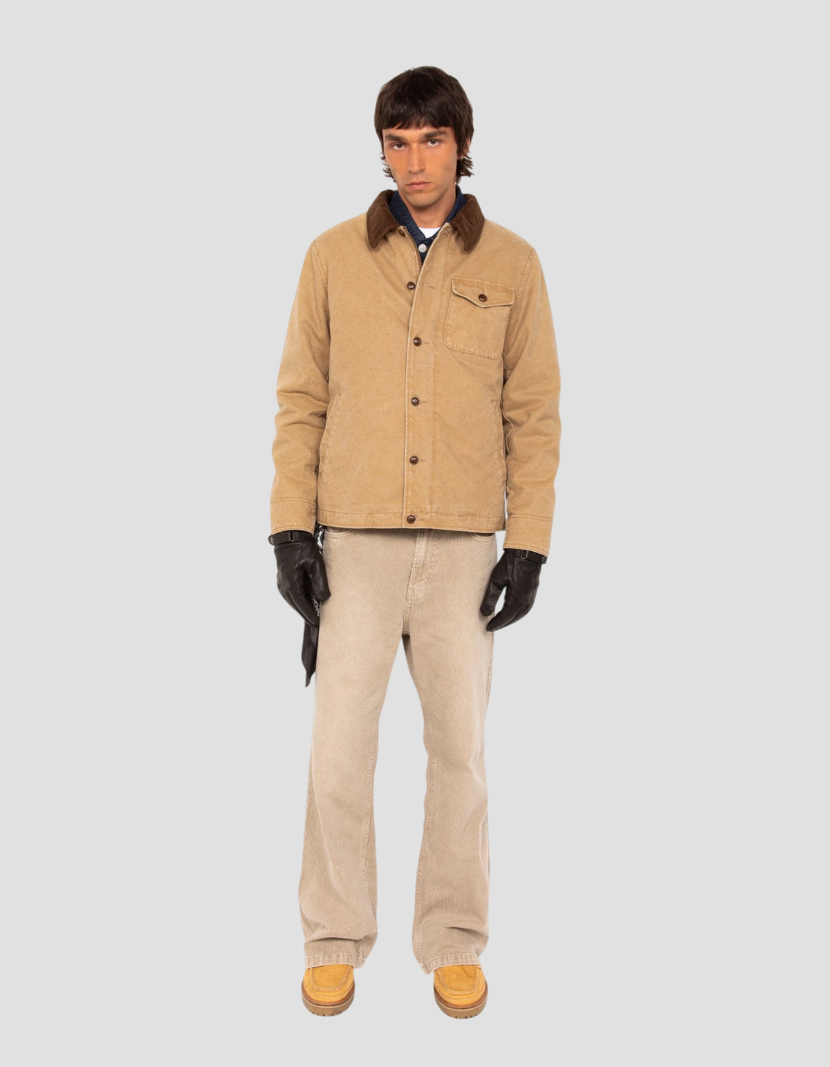 Chaqueta ranchera tabaco en lona de algodón, legendaria EE. UU.