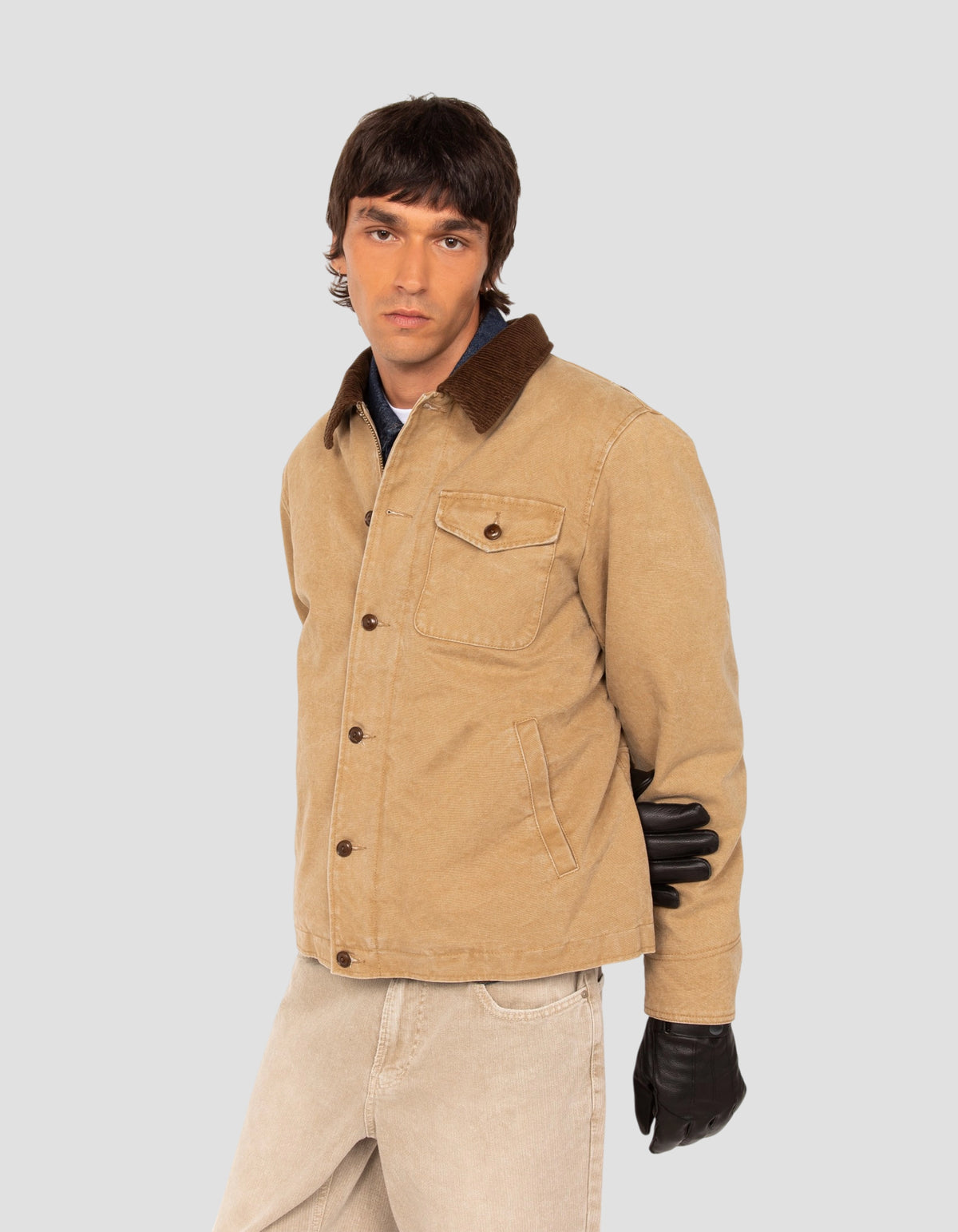 Chaqueta ranchera tabaco en lona de algodón, legendaria EE. UU.-3