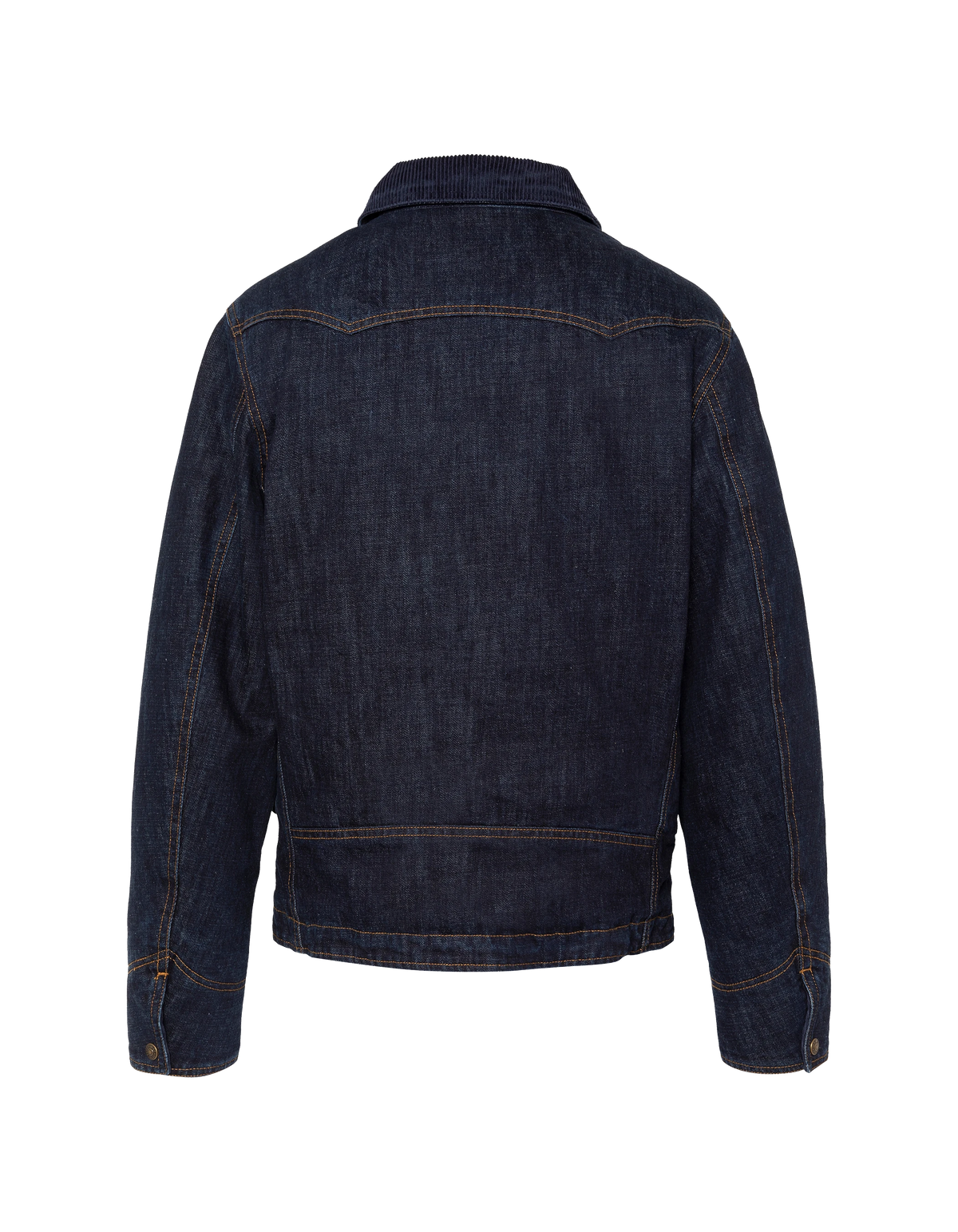 Chaqueta ranchera de algodón denim índigo, legendaria EE. UU.