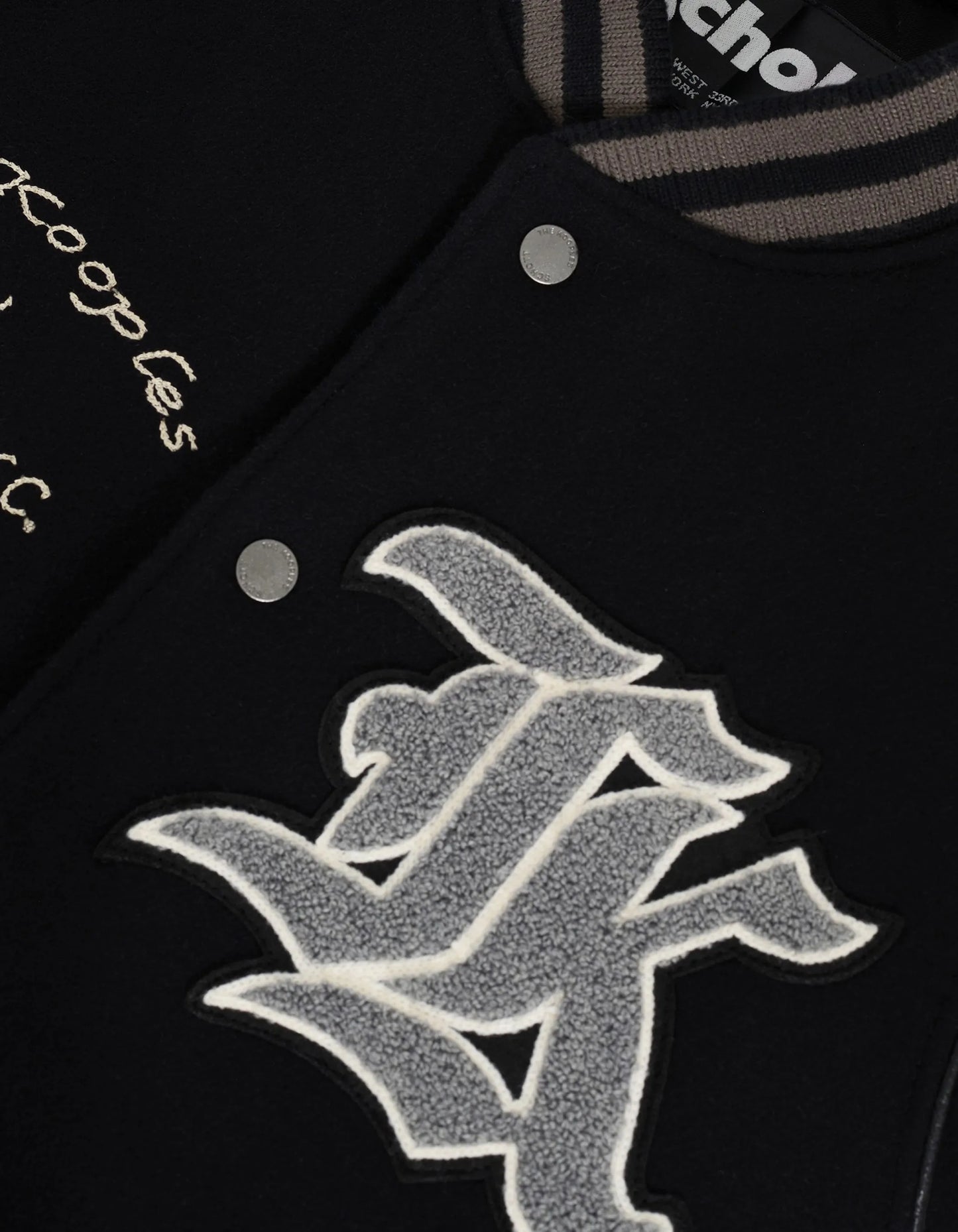 Schwarze Lederfrau Schott NYC® X the Kooples