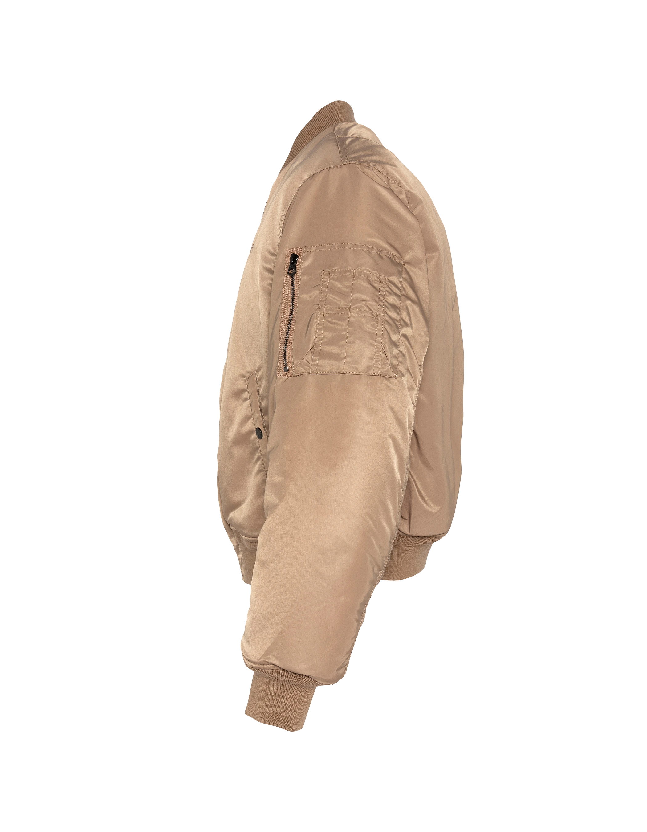 Bomber MA-1 90's Desert en nylon reciclado, corte uversize-3