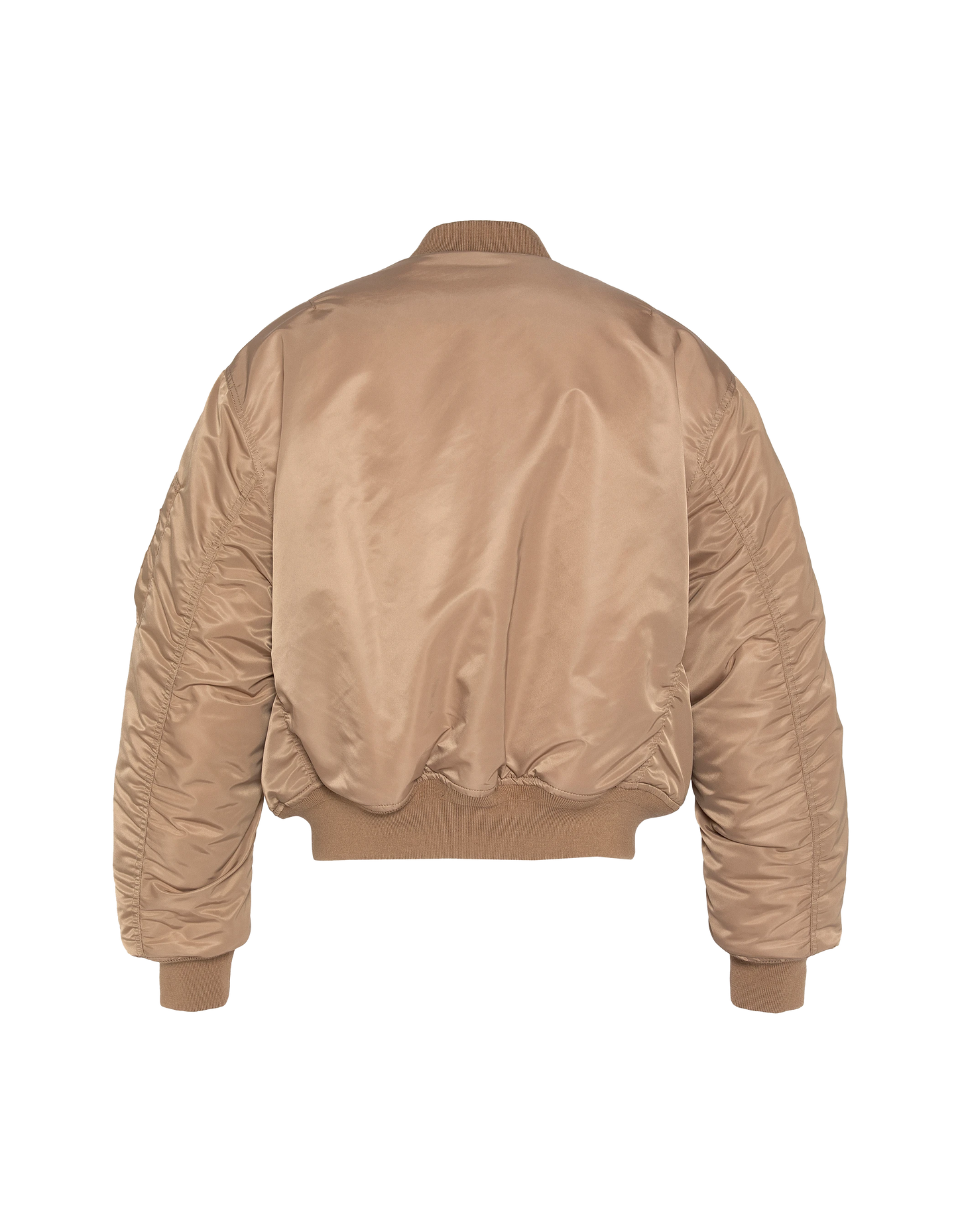 Bomber MA-1 90's Desert en nylon reciclado, corte uversize