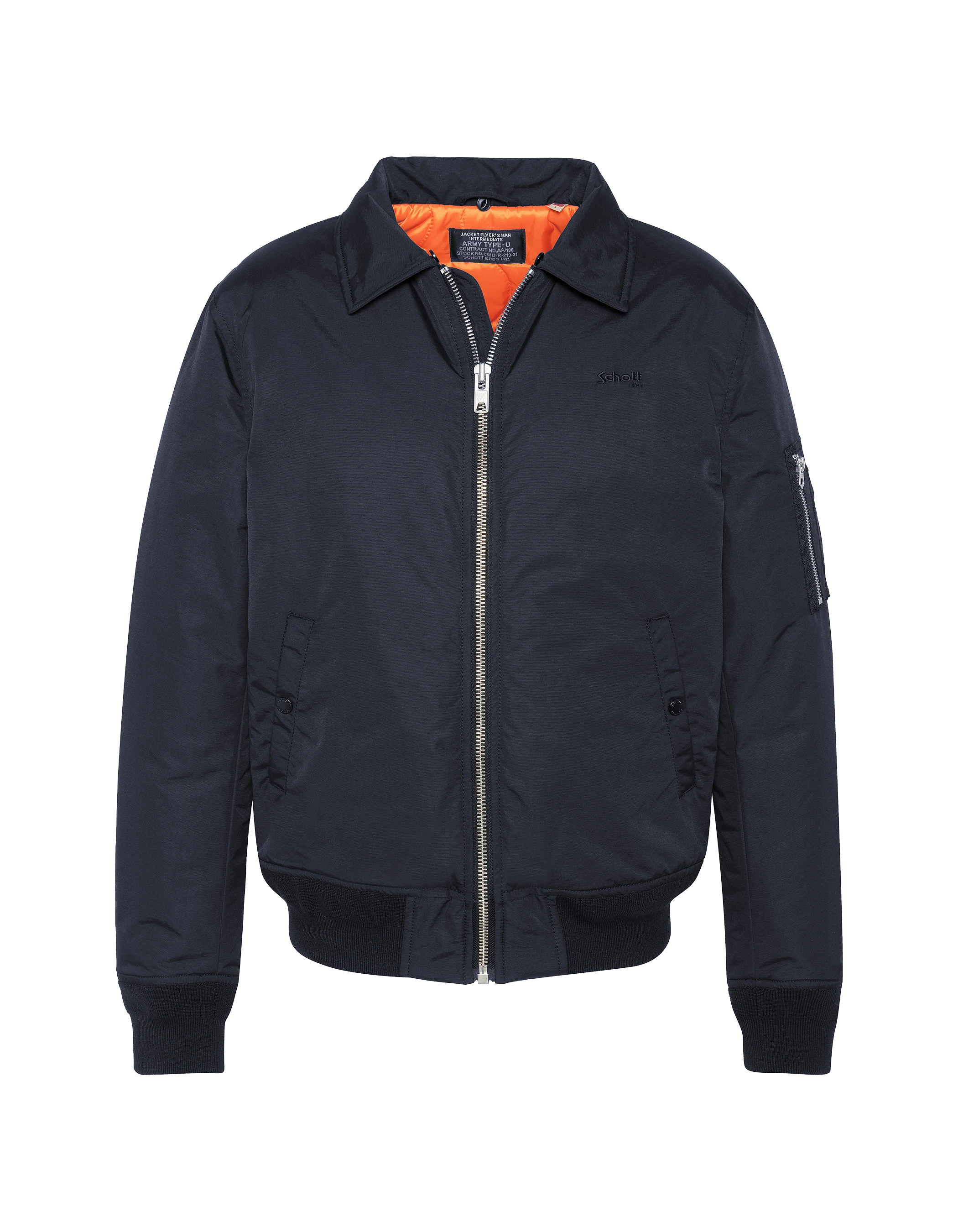 Giacca dell'esercito blu e beige-7