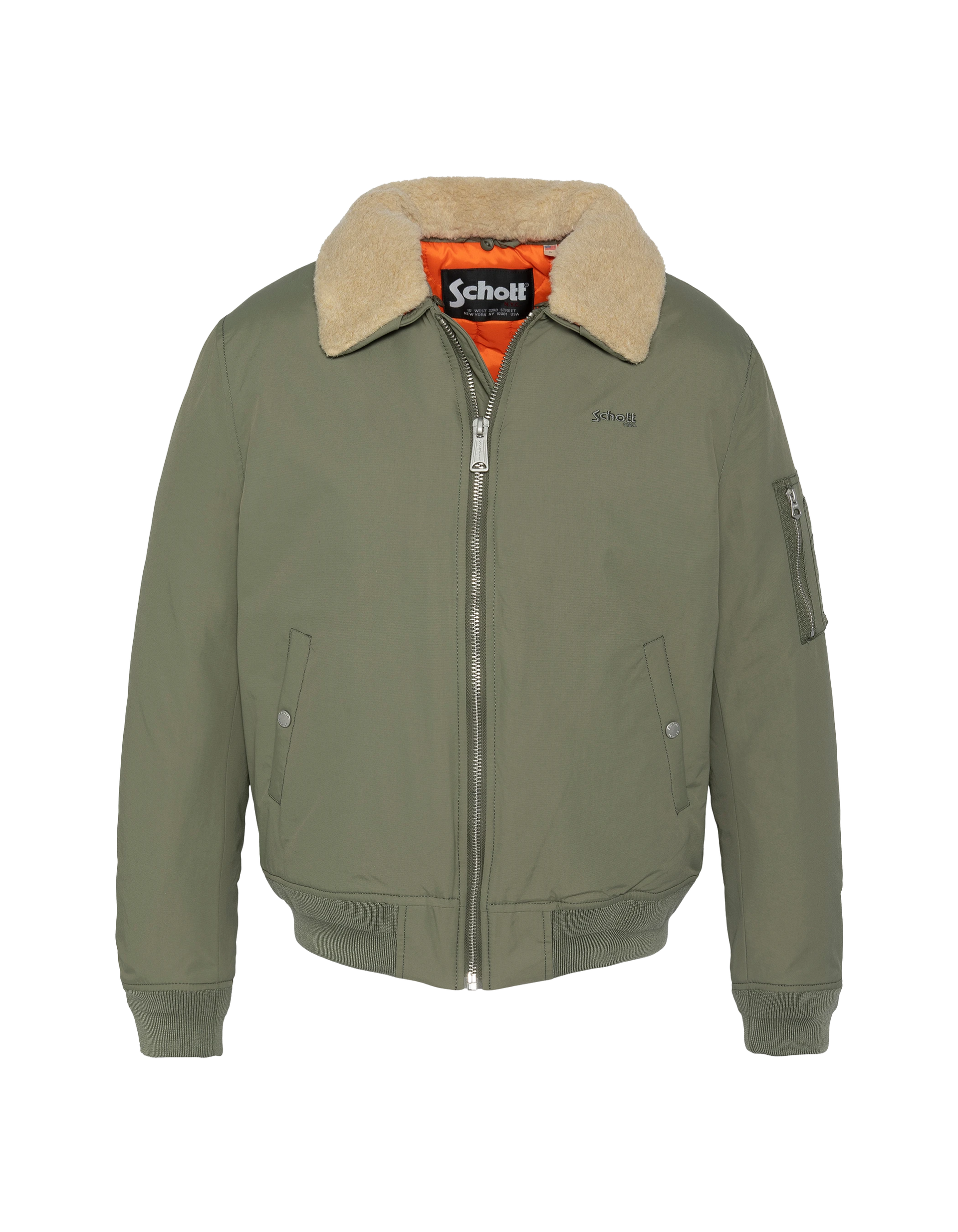 Sage and beige Army jacket - Airkraft2 | Schott NYC®