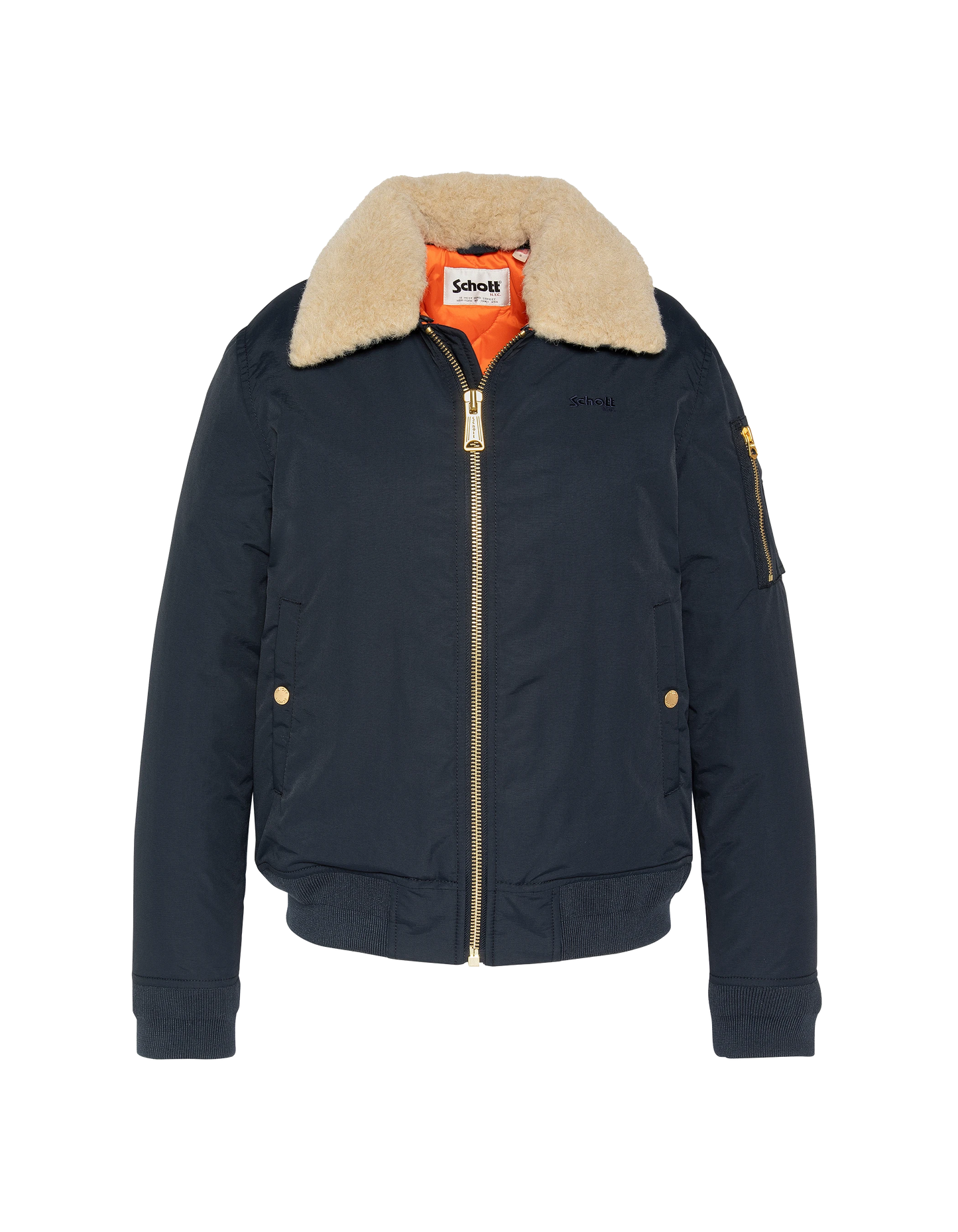 Armee Typ B-15 Marineblau und beige Jacke