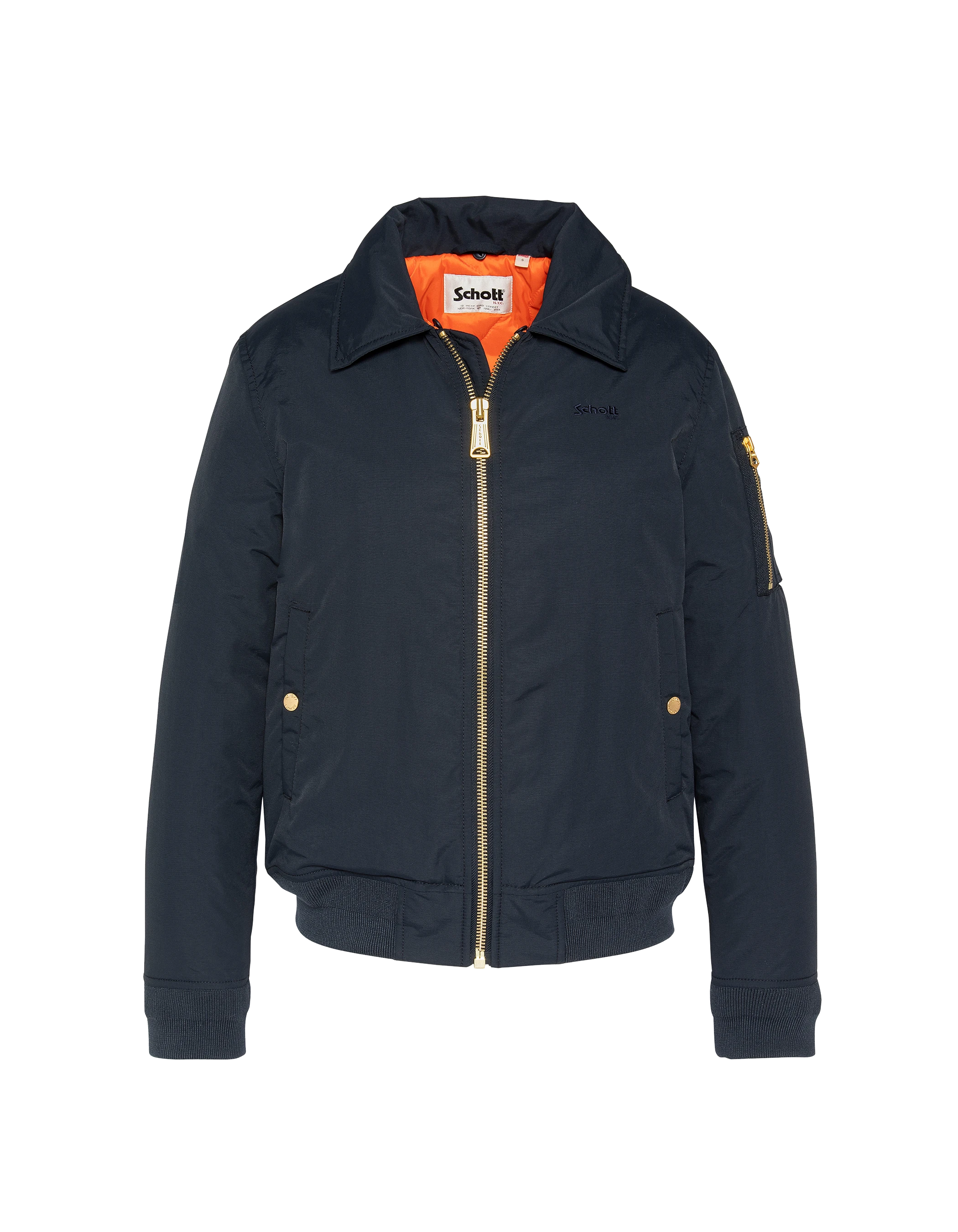 Armee Typ B-15 Marineblau und beige Jacke-3