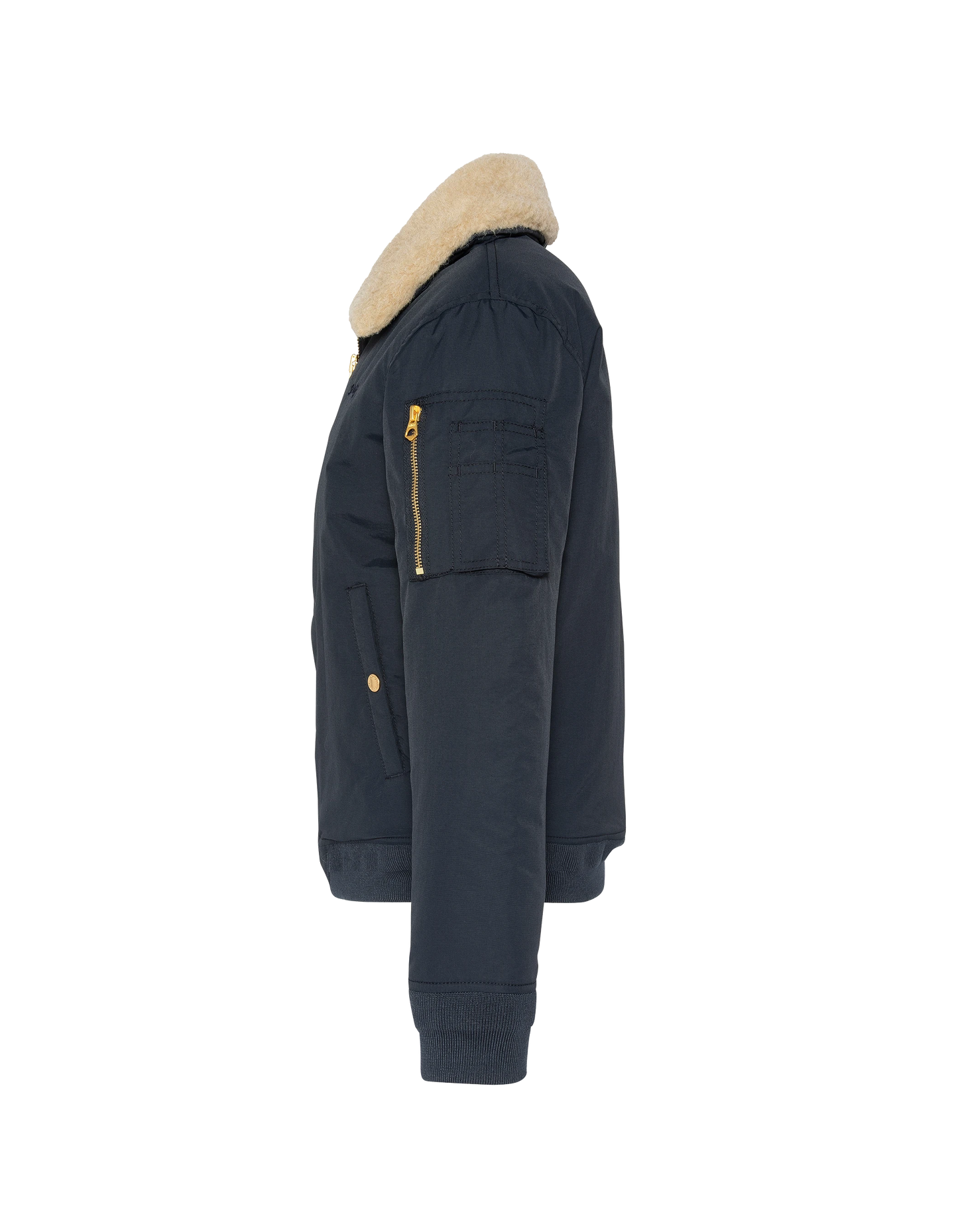 Armee Typ B-15 Marineblau und beige Jacke