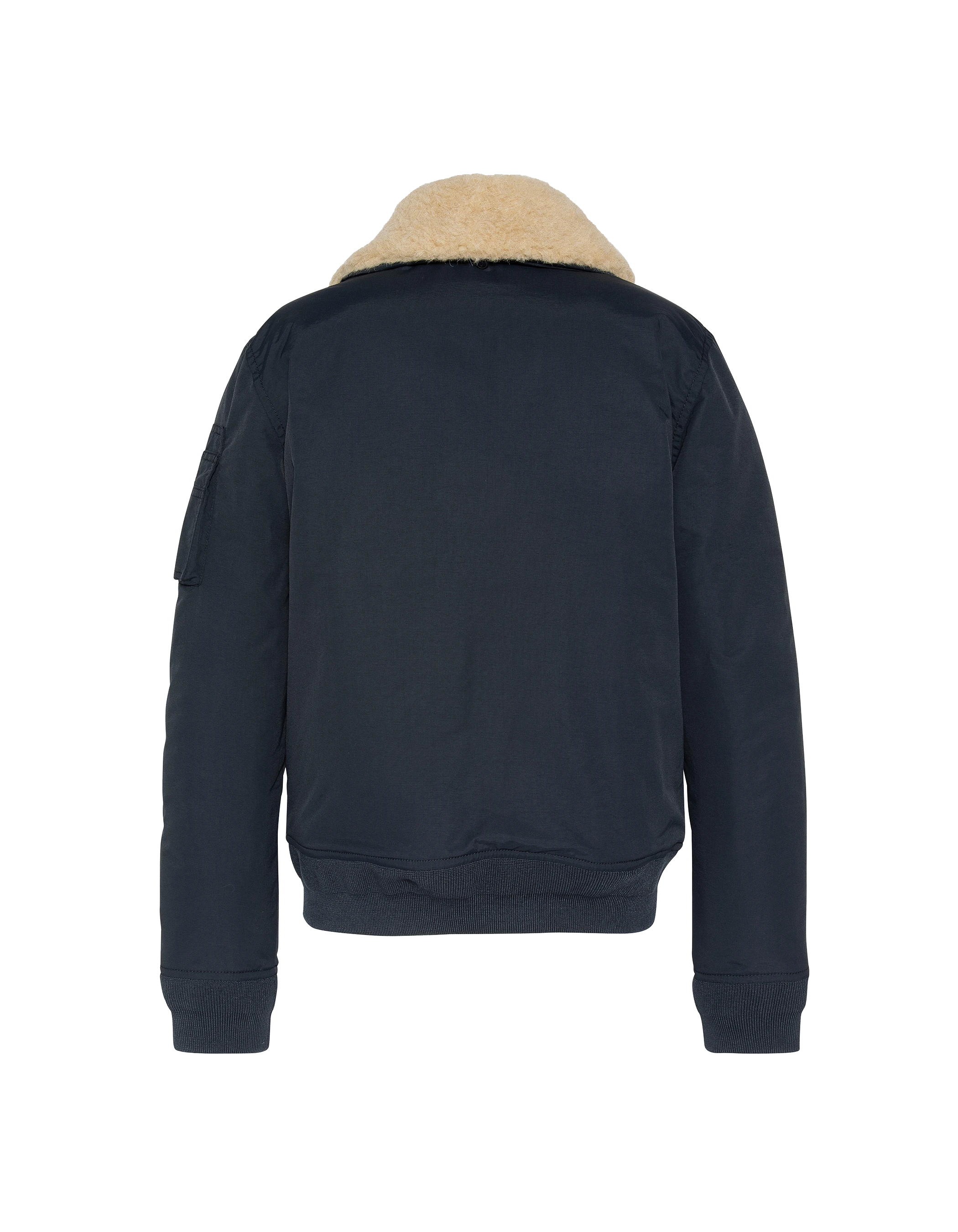 Armee Typ B-15 Marineblau und beige Jacke-2