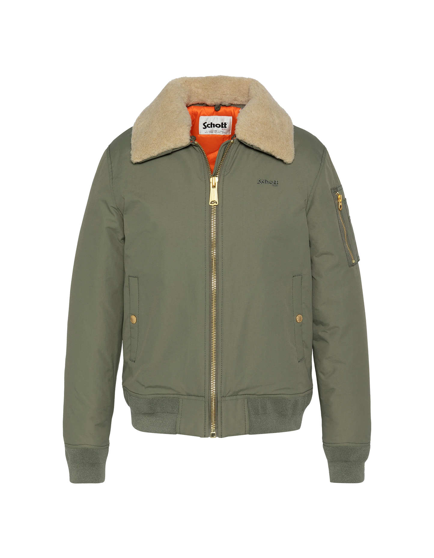 Giacca B-15 tipo B-15 saggio e beige