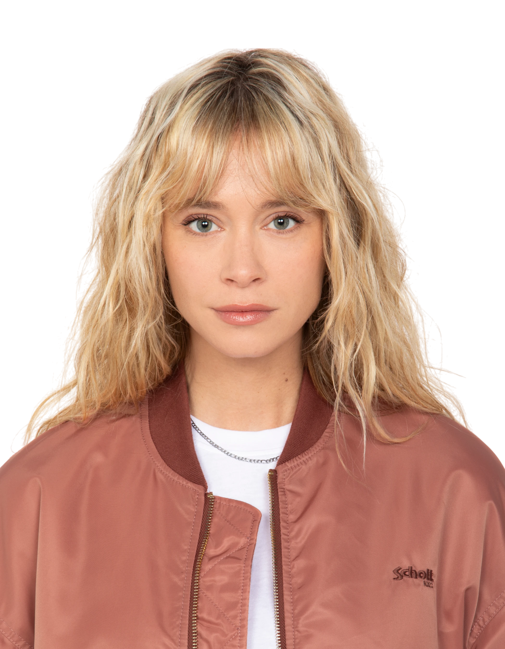 Bomber Ma -1 Long Rose Airlongwrs Schott NYC®