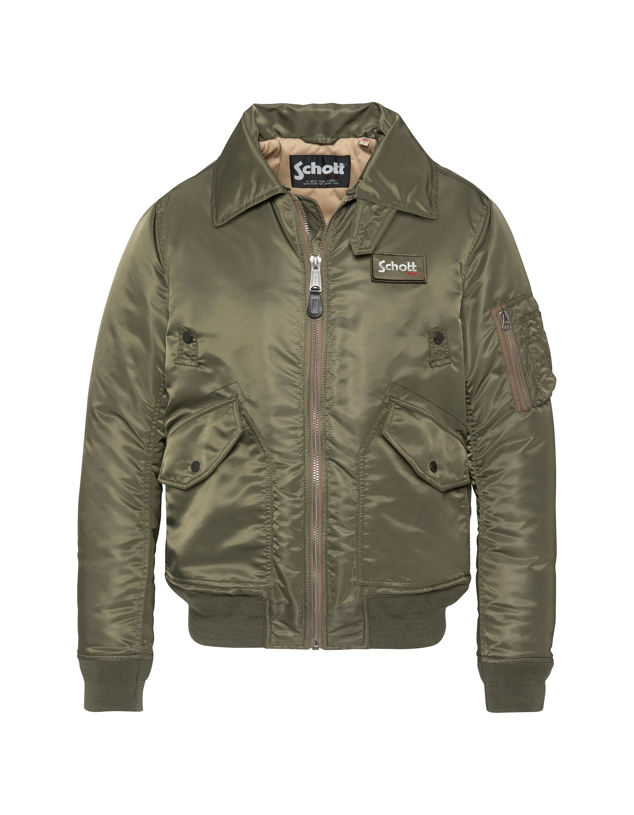 flight jacket army khaki-3