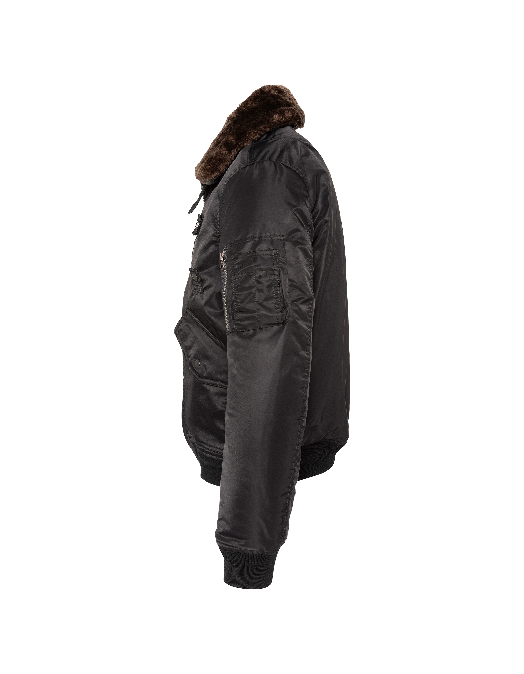 Giacca da pilota nera-9