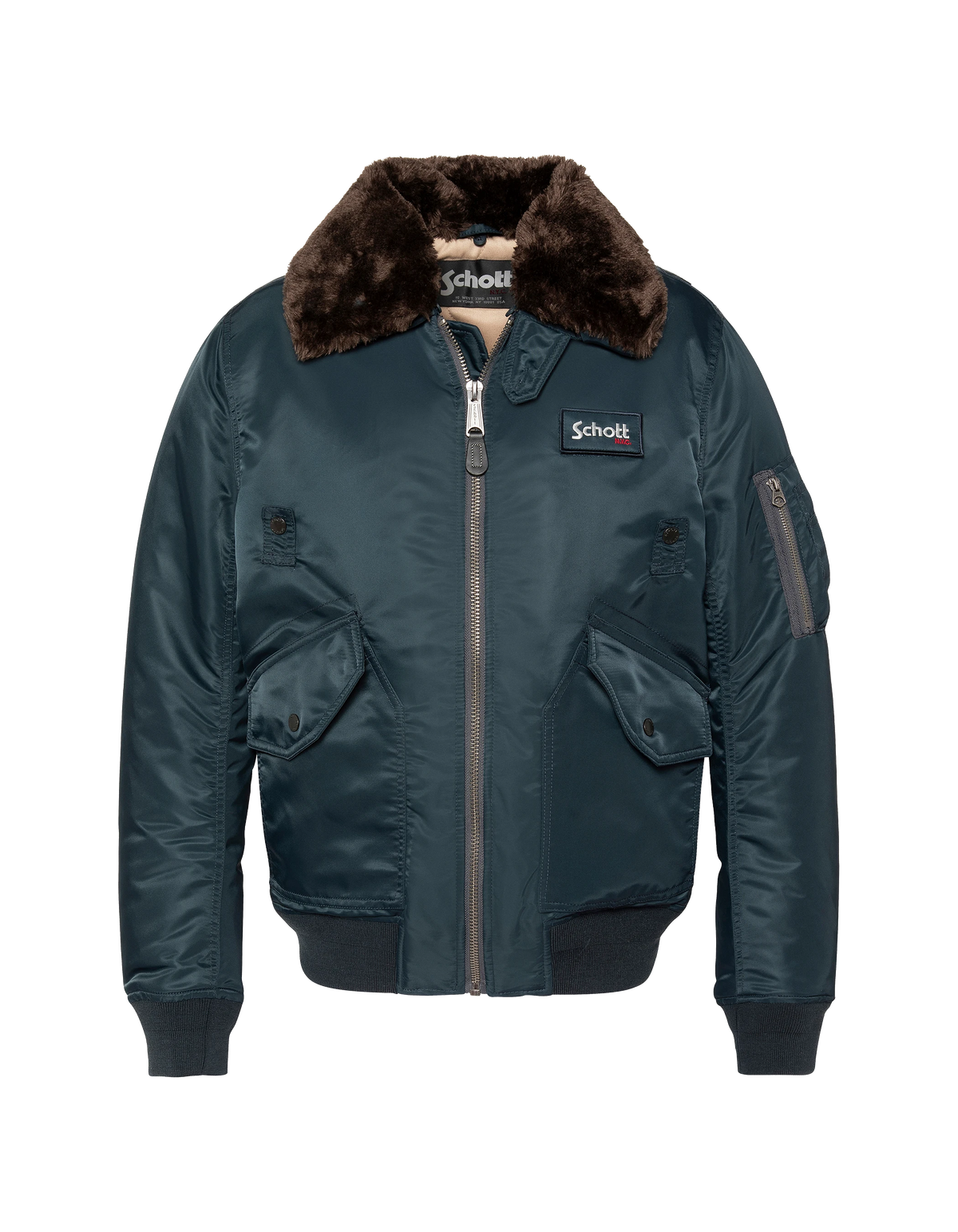 flight jacket navy blue-2