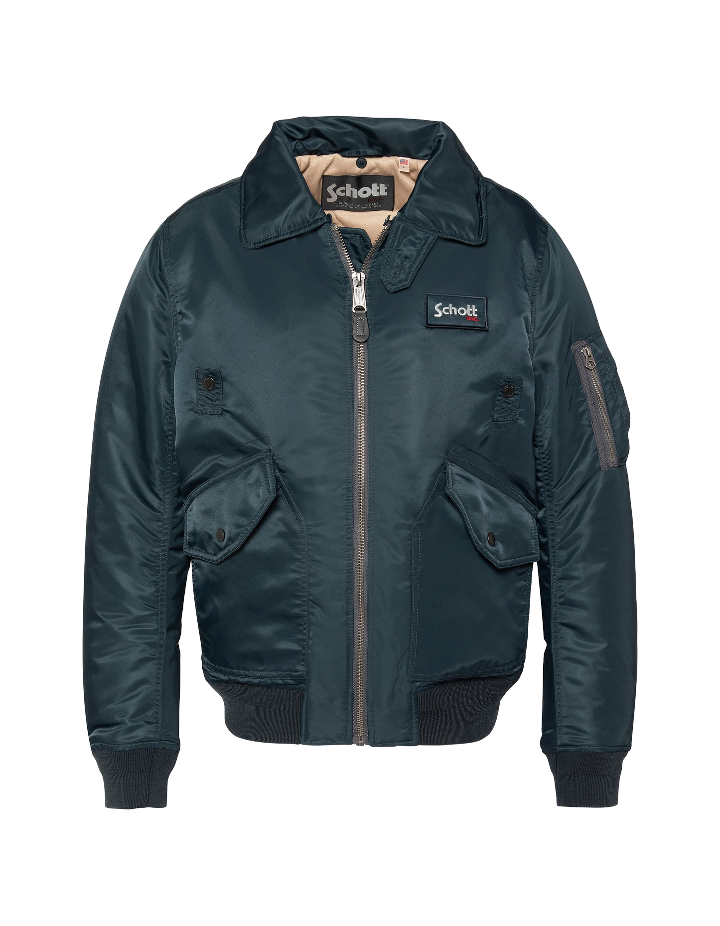 flight jacket navy blue
