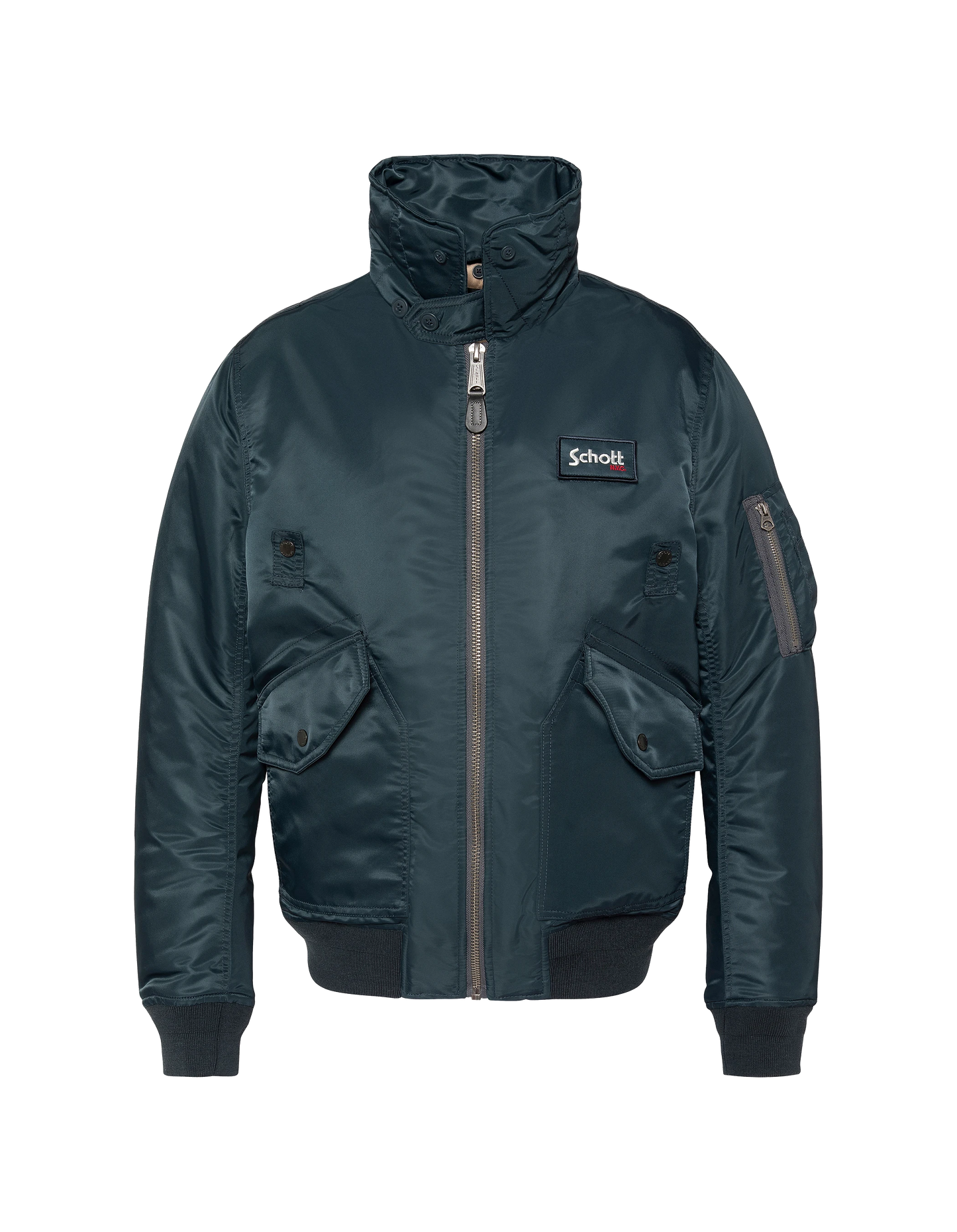 flight jacket navy blue