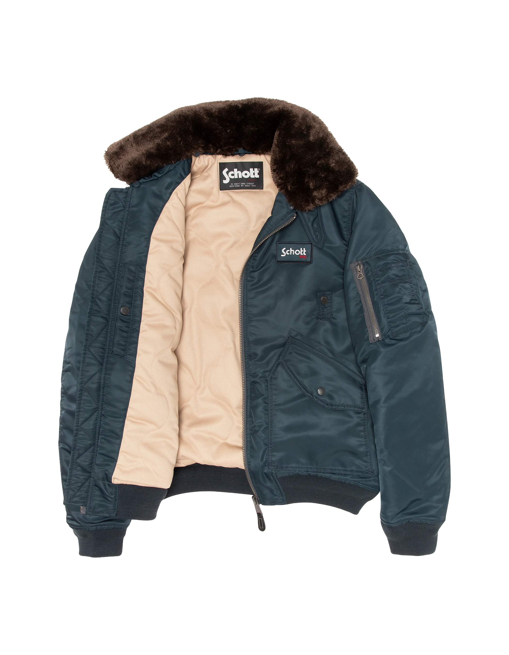 flight jacket navy blue-10