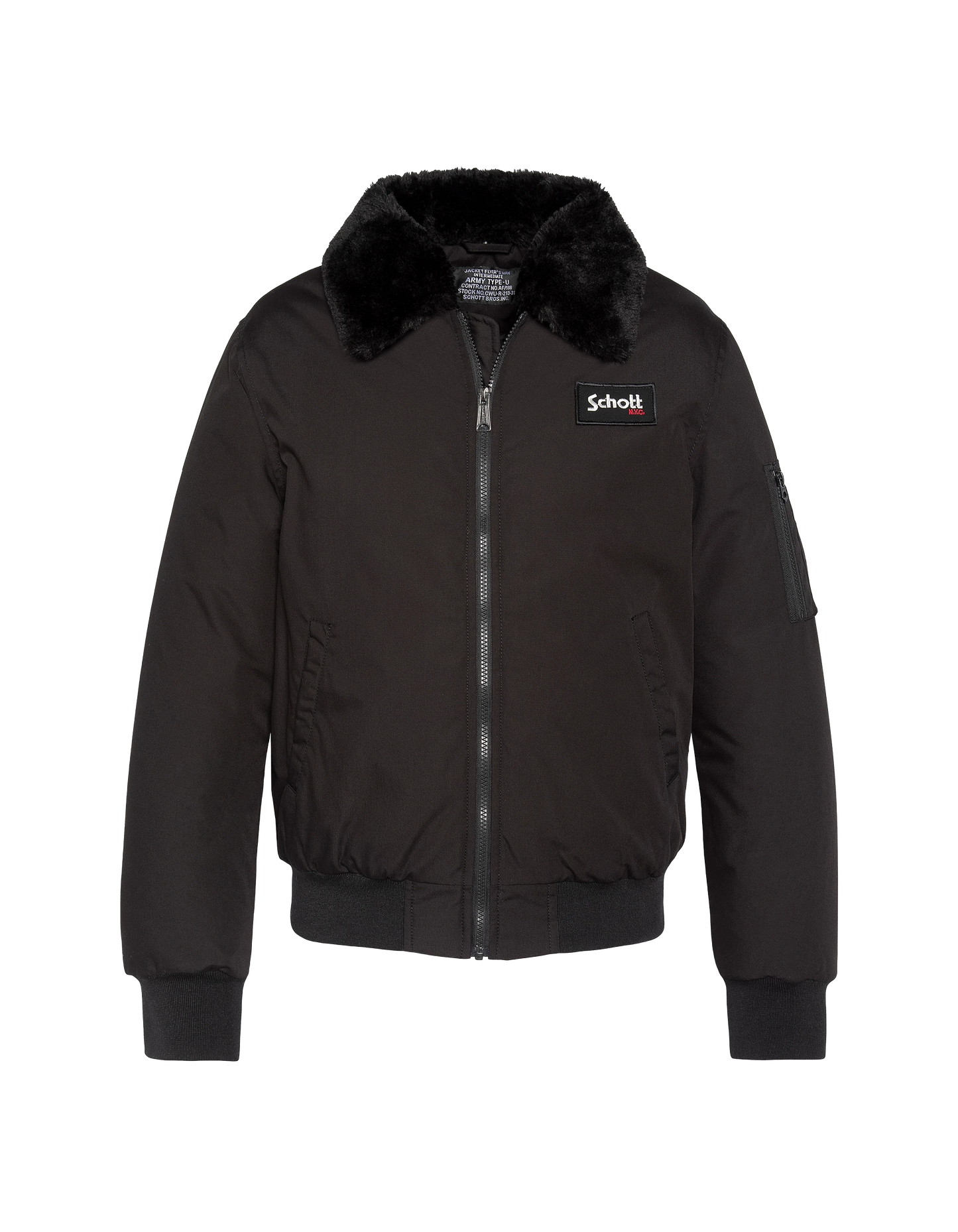 flight jacket black child