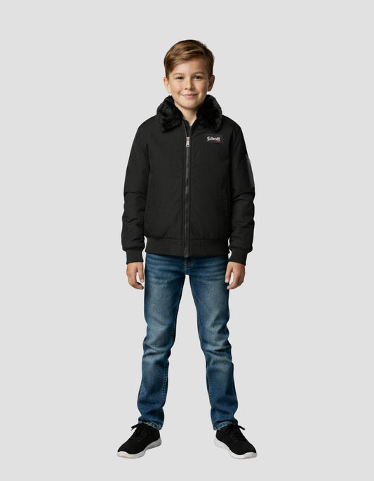 flight jacket black child
