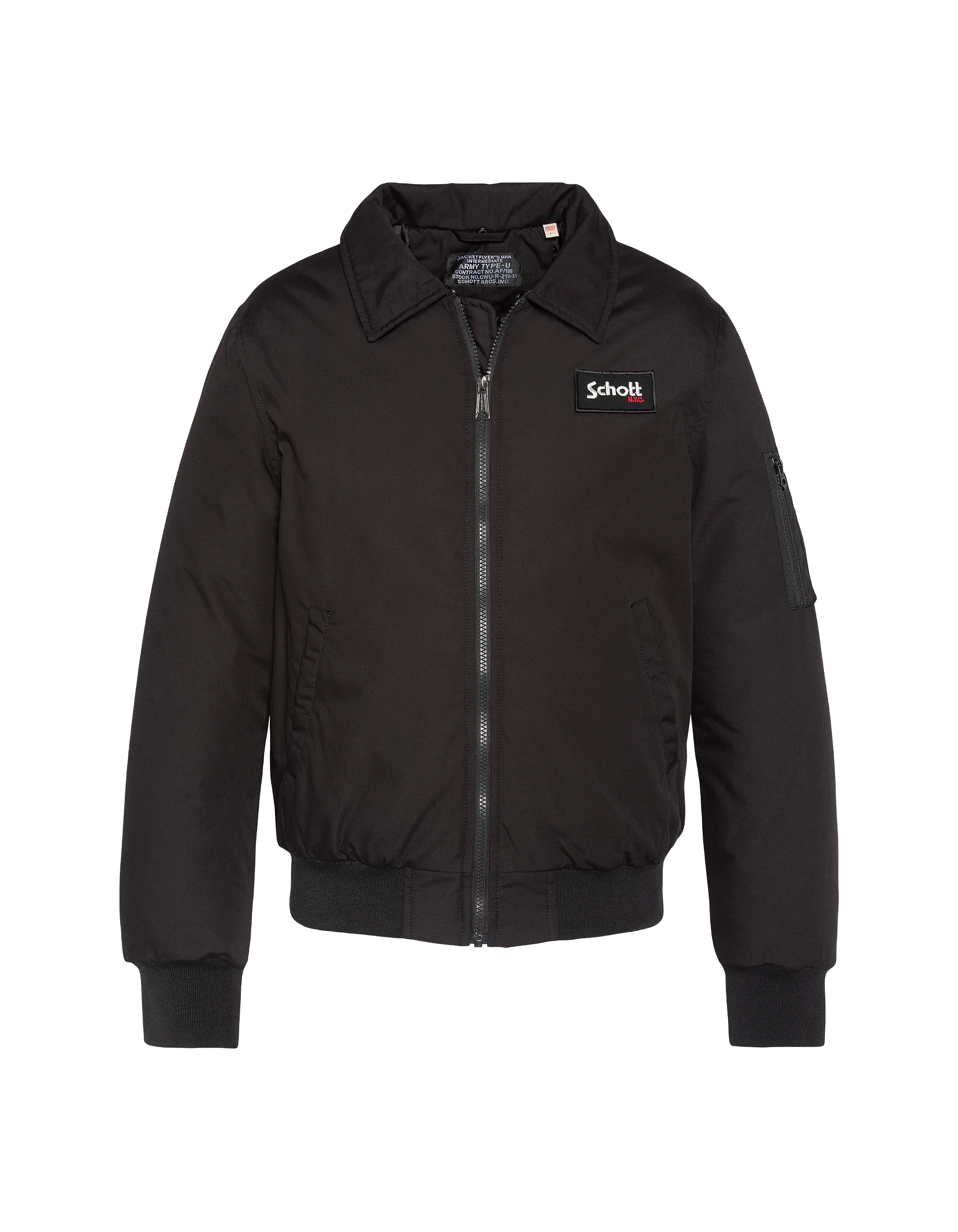 flight jacket black child-5