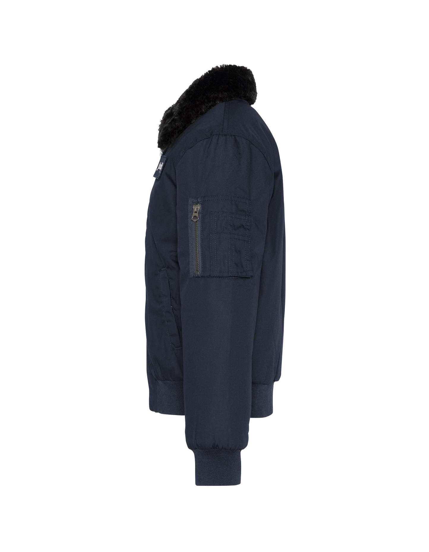 Chaqueta piloto azul marino