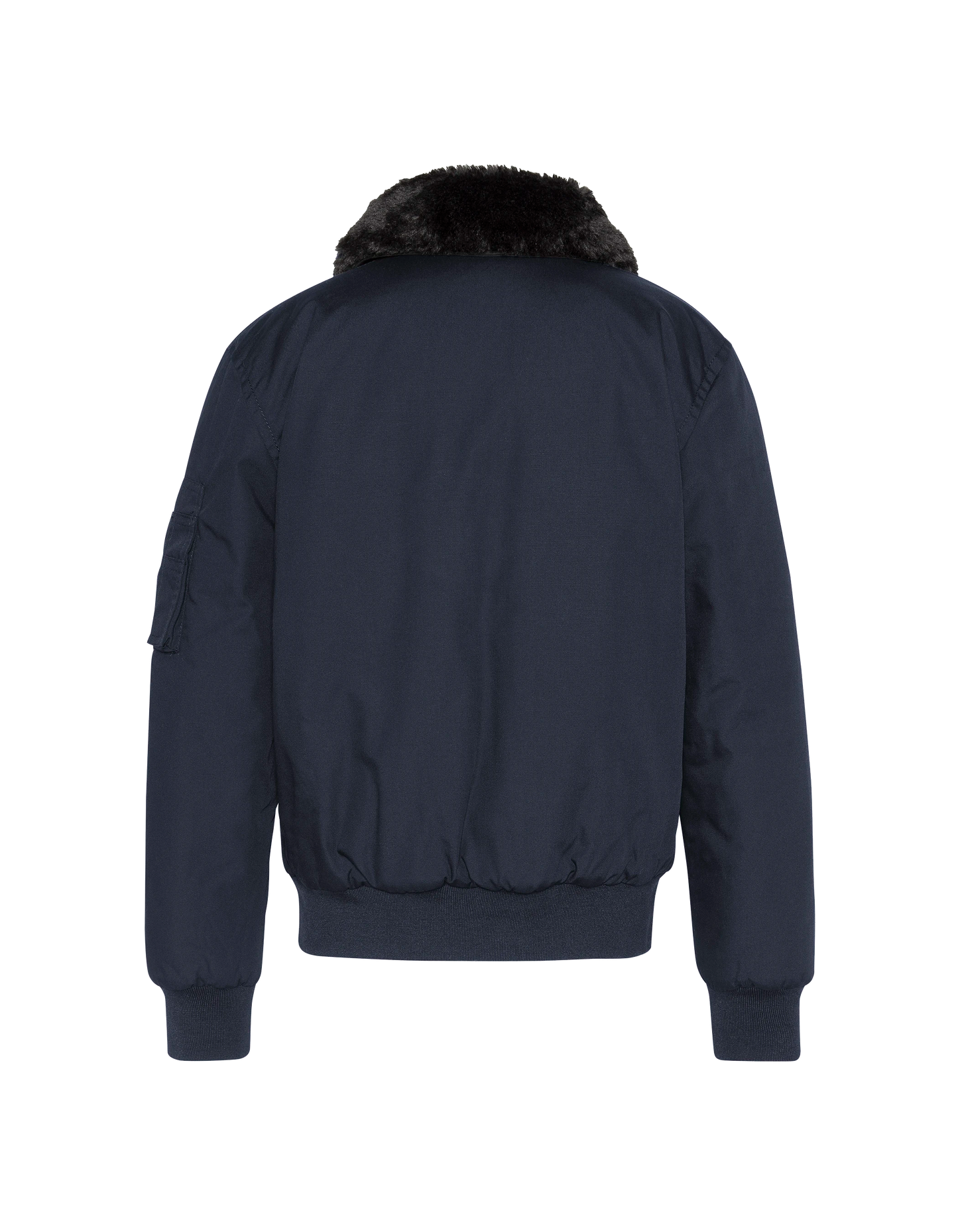 Chaqueta piloto azul marino