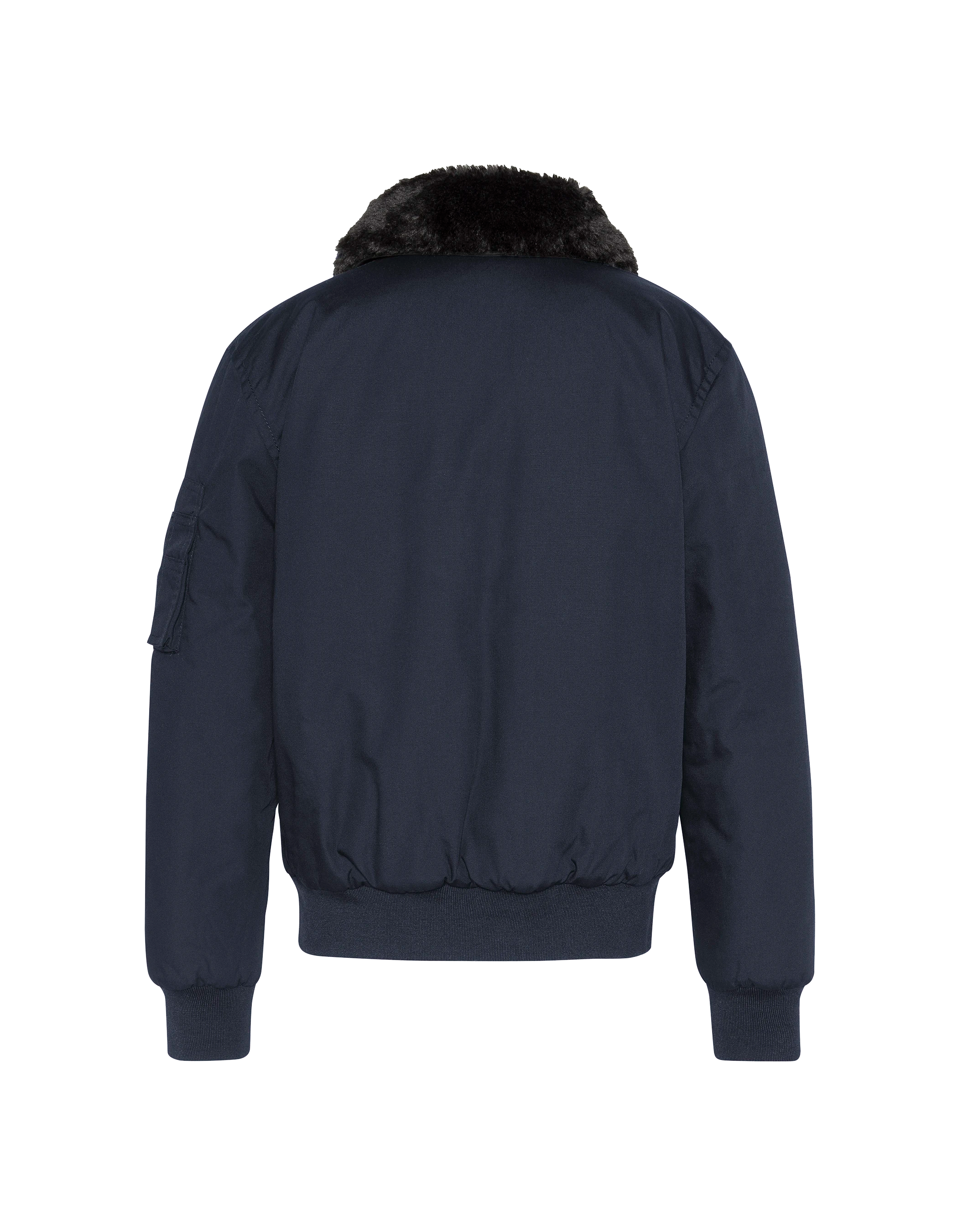 Chaqueta piloto azul marino-2