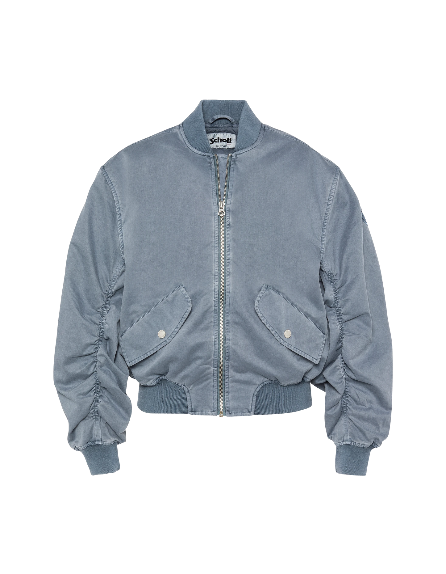 Bomber surteint bleu type MA-1