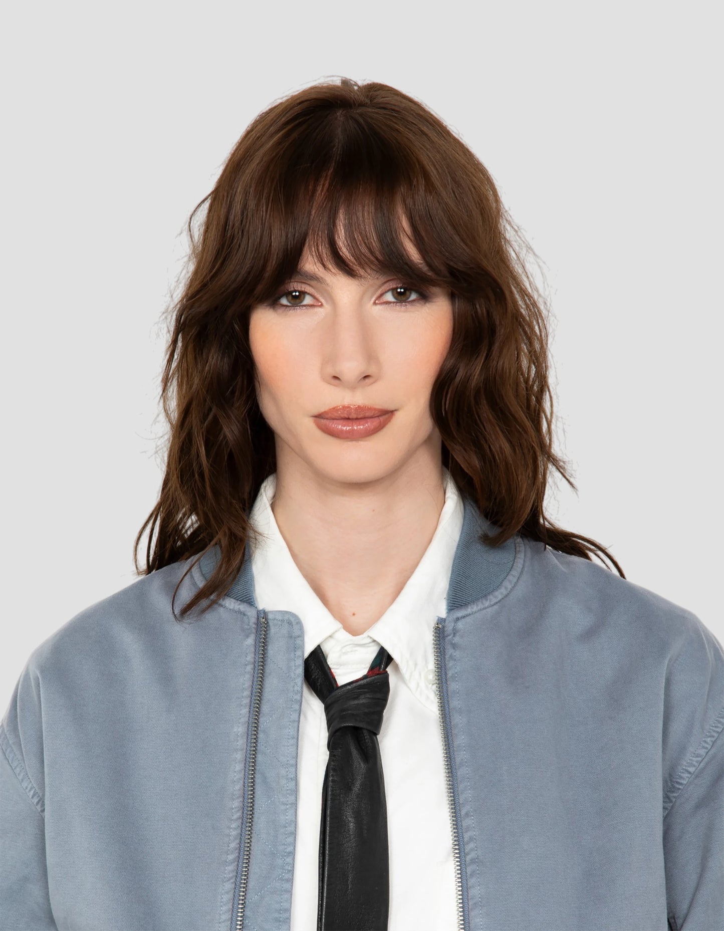 Bomber surteint bleu type MA-1