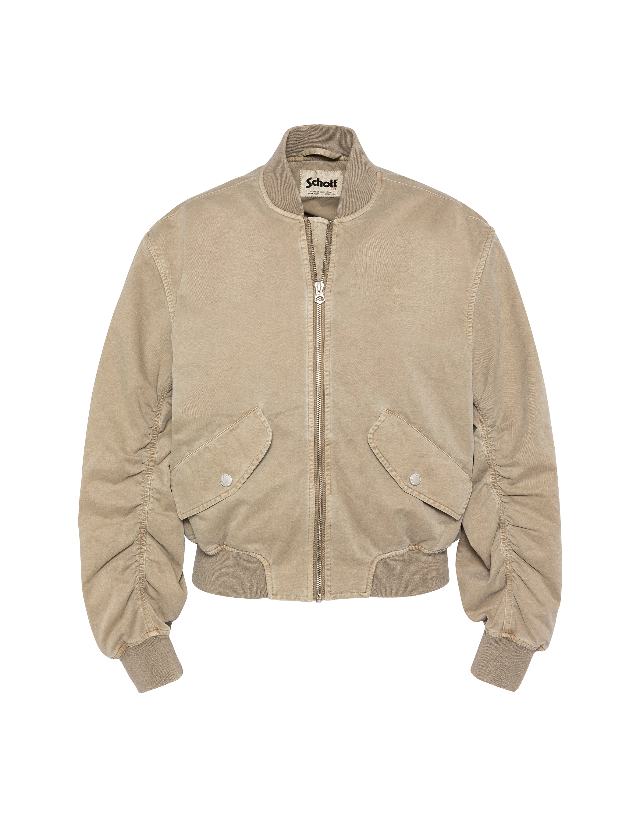 Bomber surteint taupe type MA-1-2