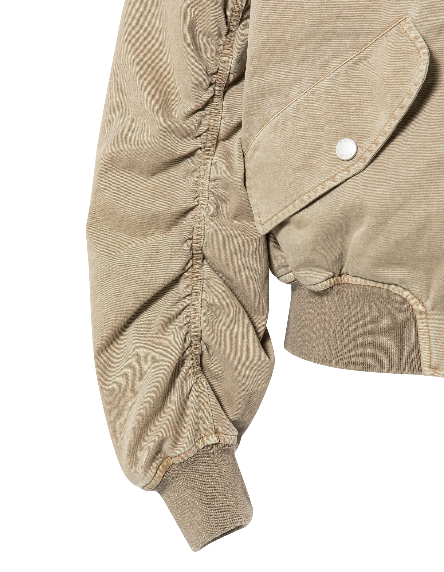 Bomber surteint taupe type MA-1