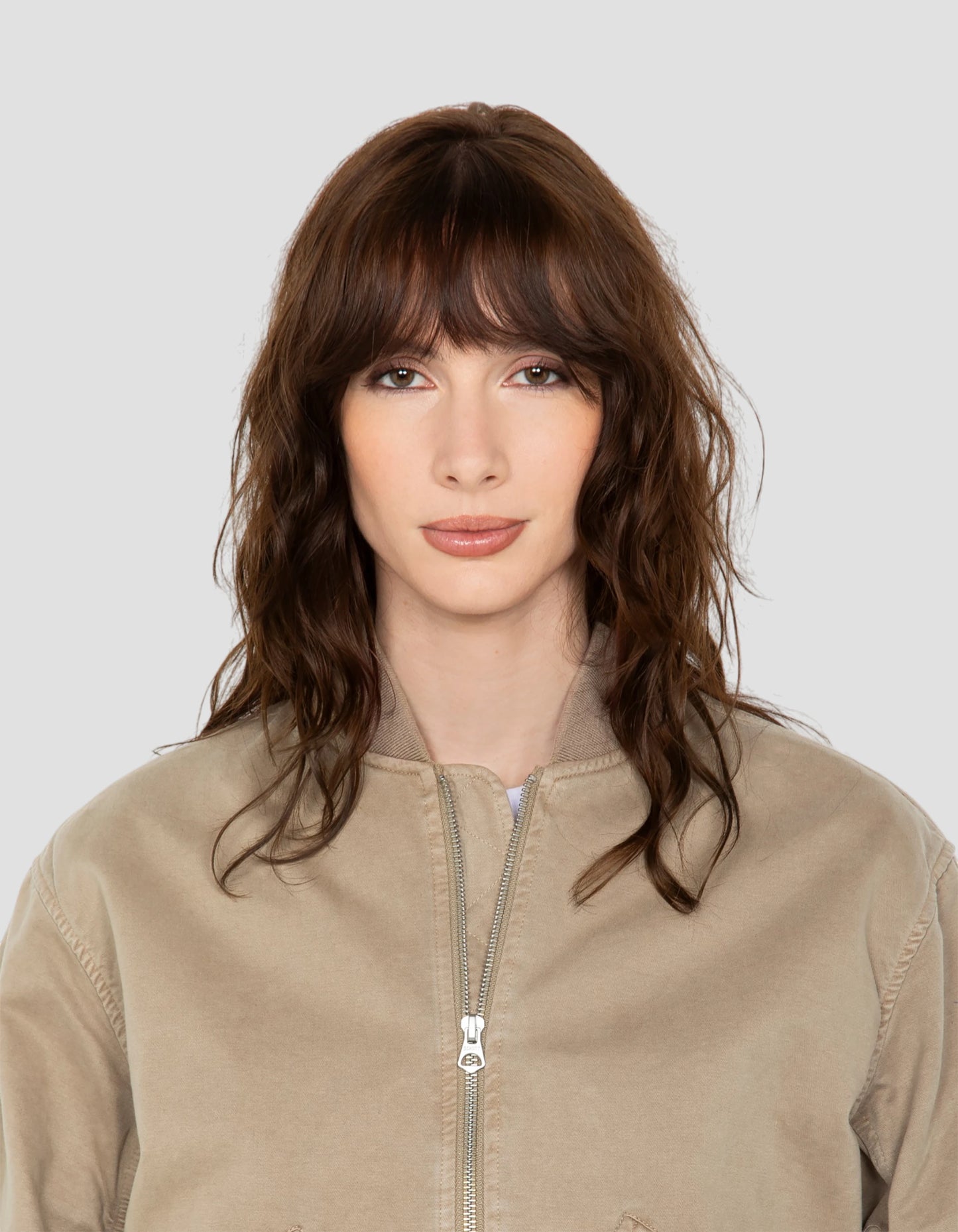 Bomber surteint taupe type MA-1