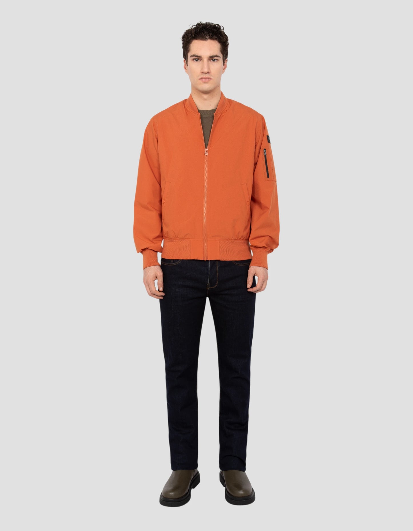 Bomber orange foncé ultra-léger