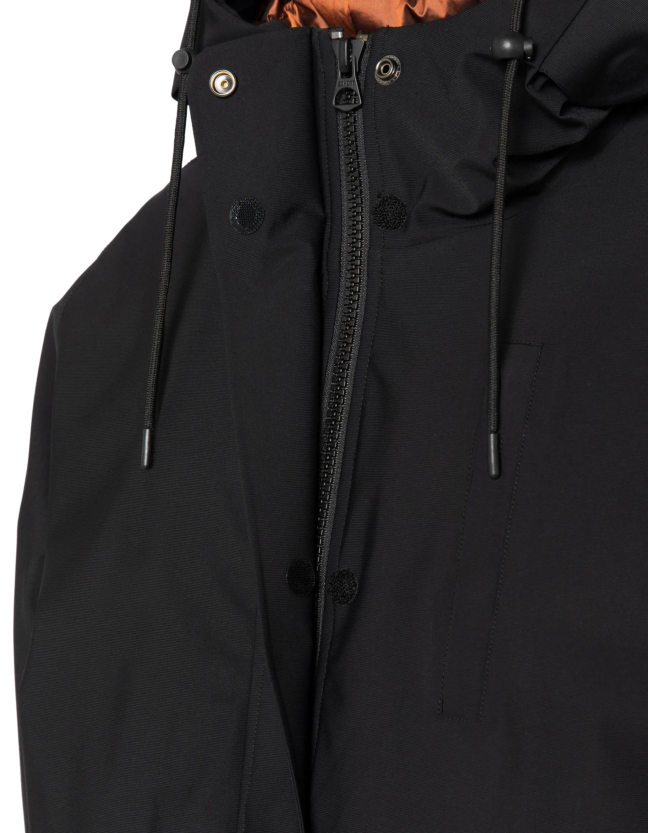 Multipoche nere con cappuccio-10