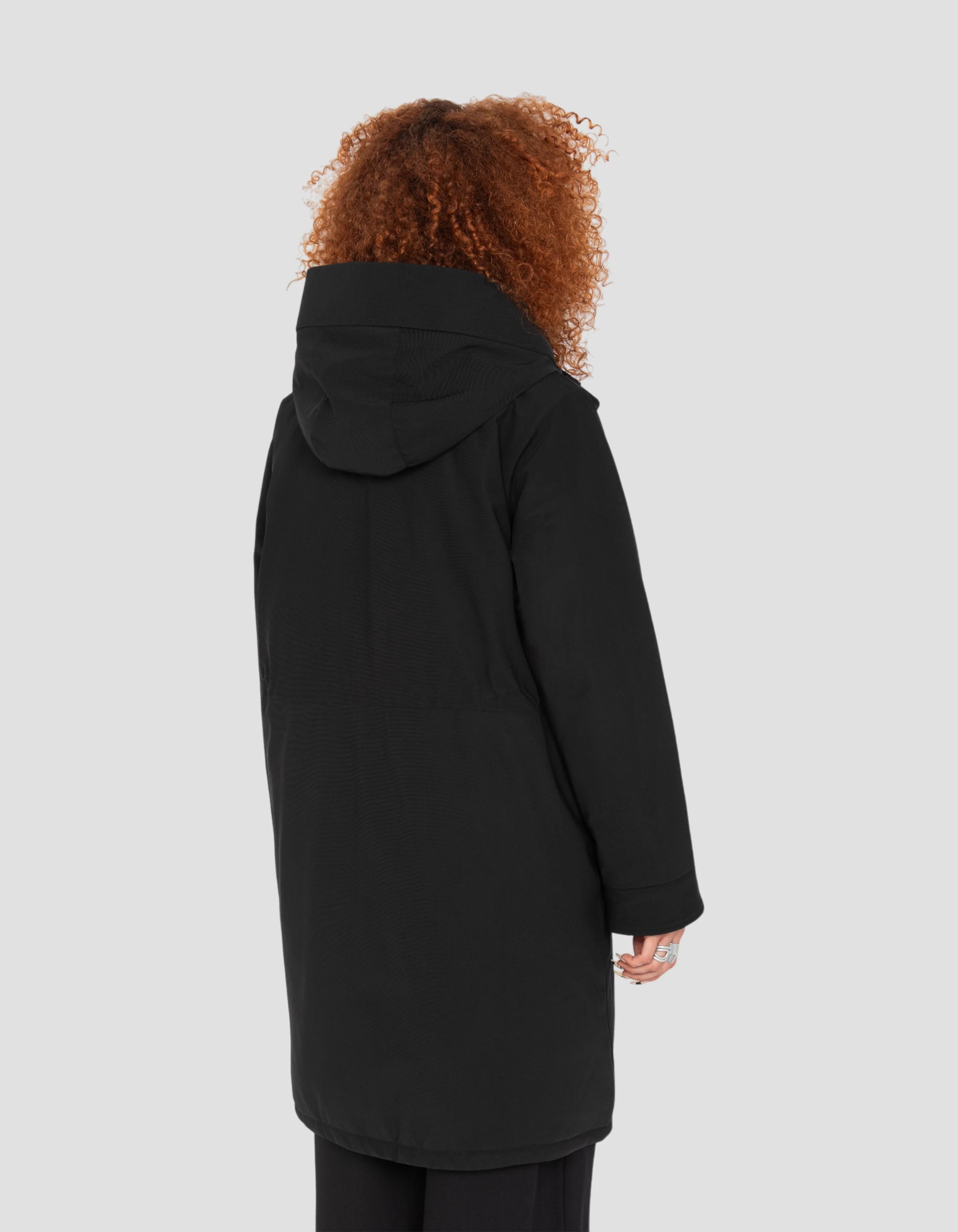 Multipoche nere con cappuccio-6