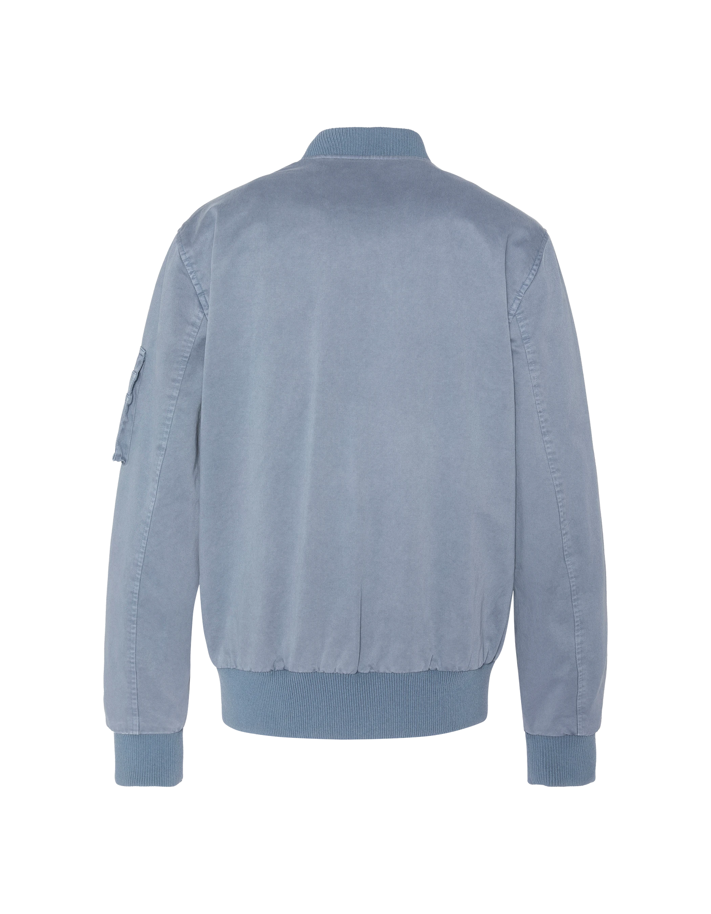 Bomber MA-1 bleu lac, coton lavé