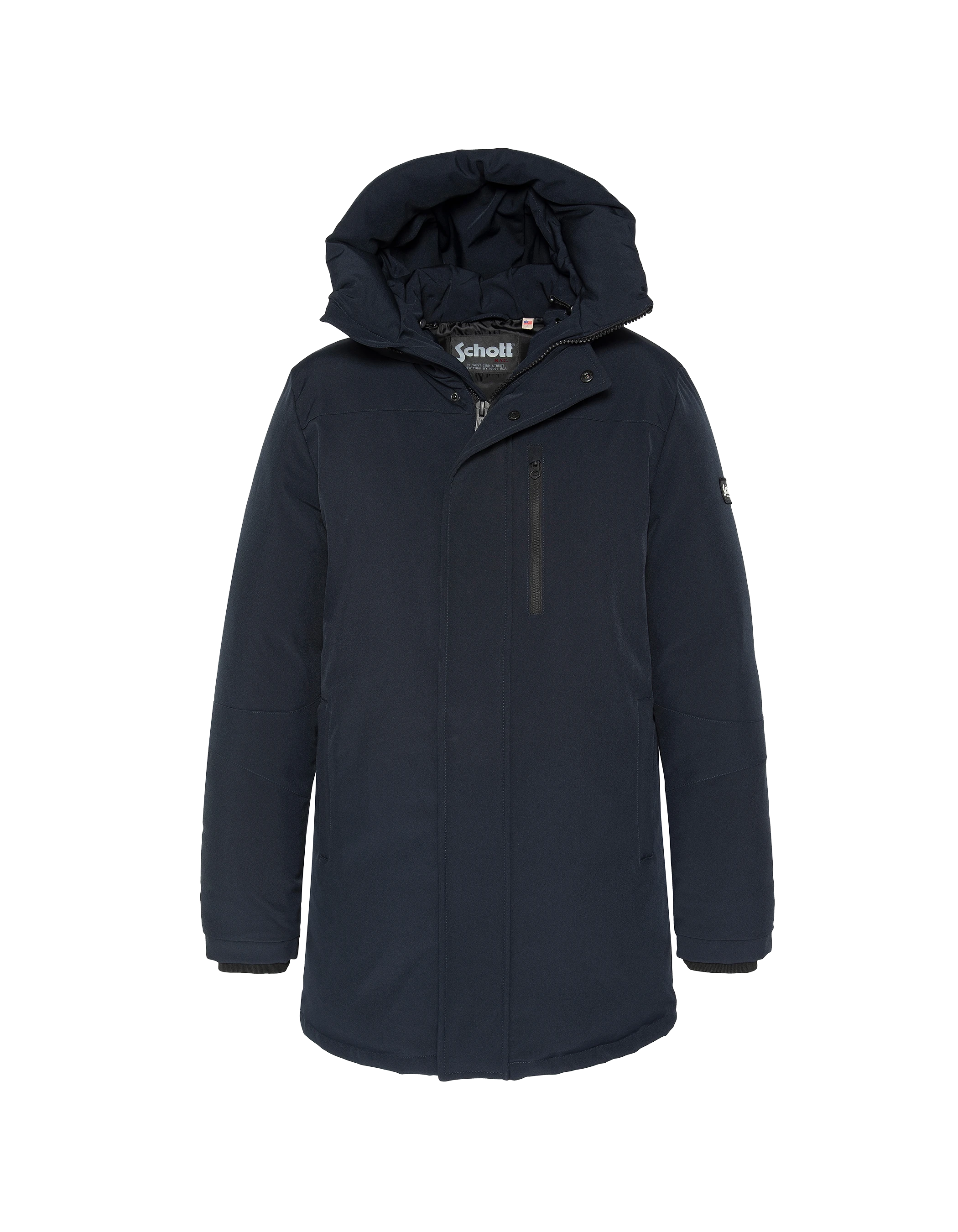 Marine Blue Parka-2