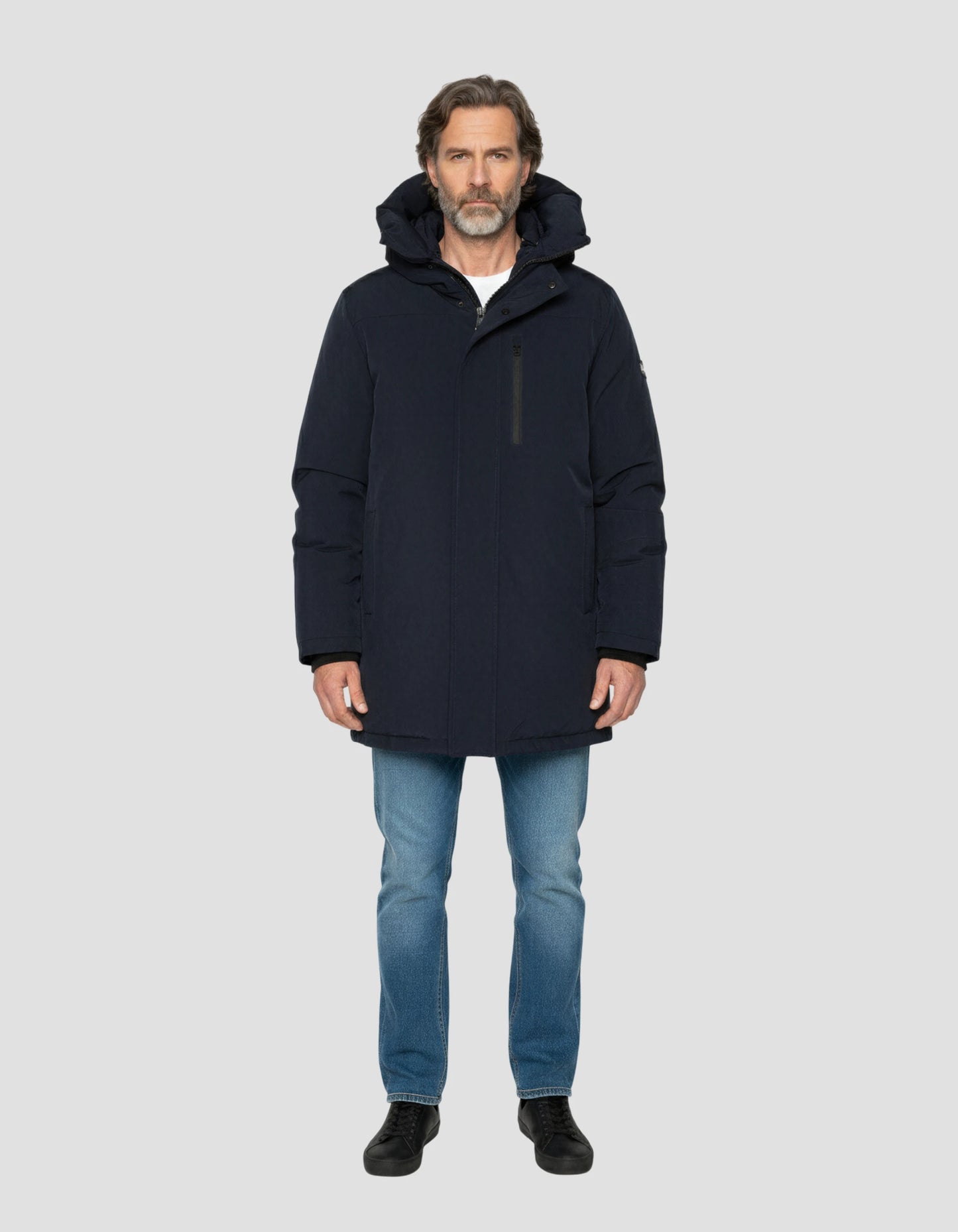 Marine Blue Parka