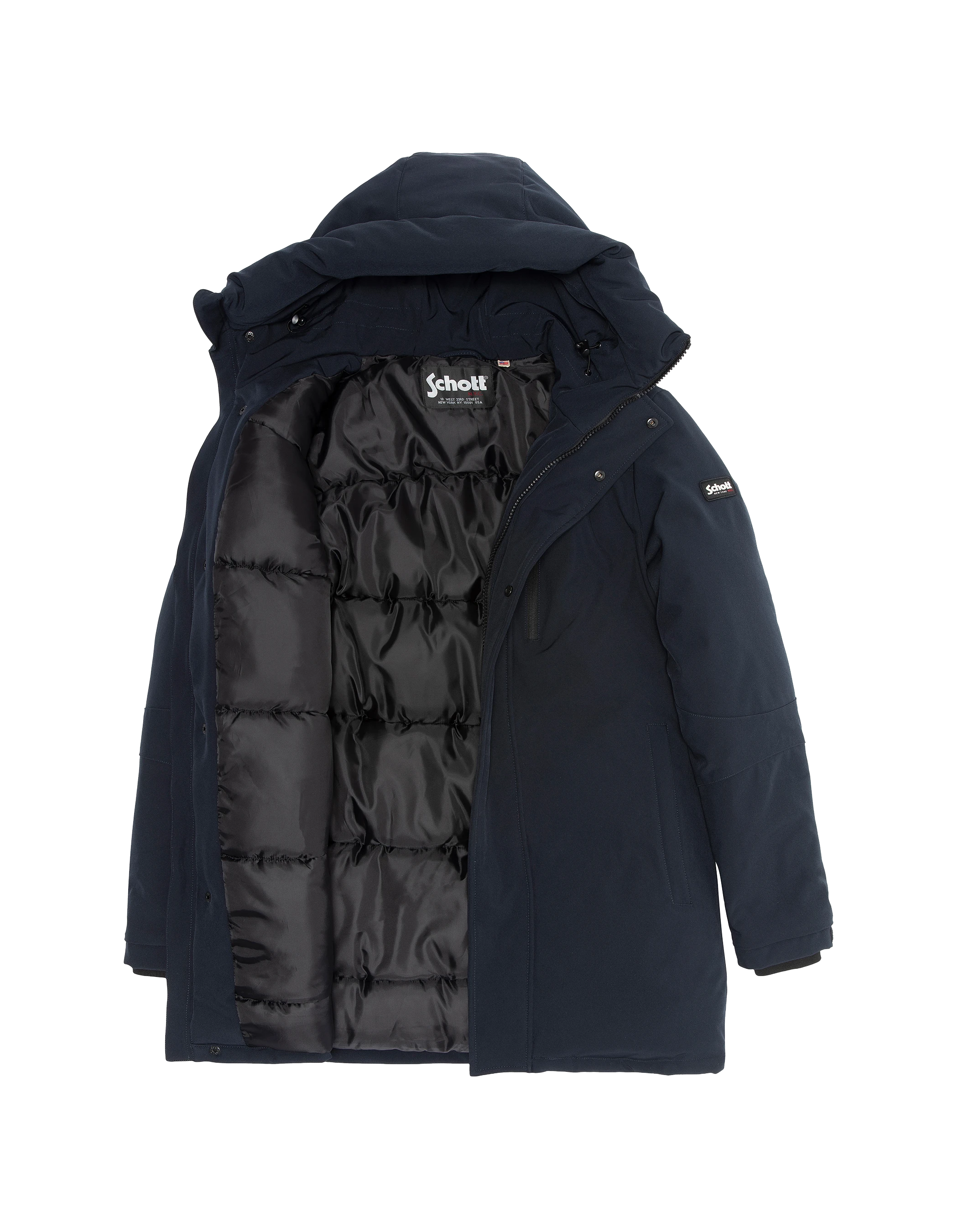 Marine Blue Parka-6