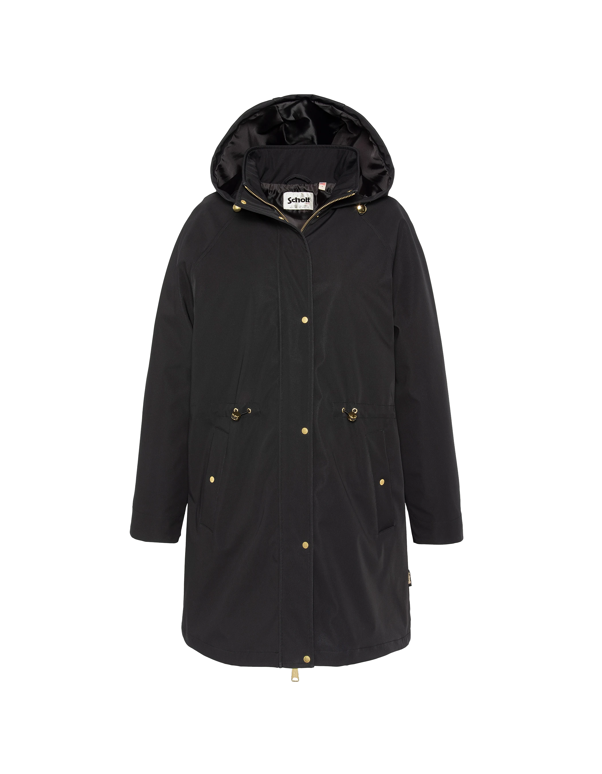 Multipoche nere con cappuccio-1