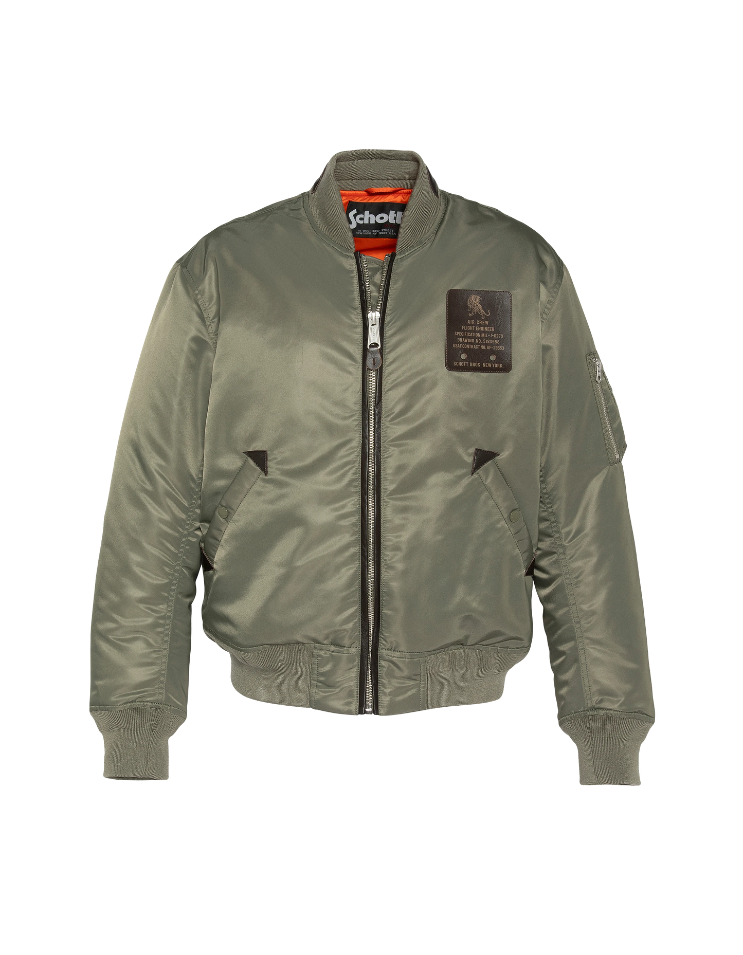 Bomber Typ MA-1 Sage Khaki, limitierte Auflage