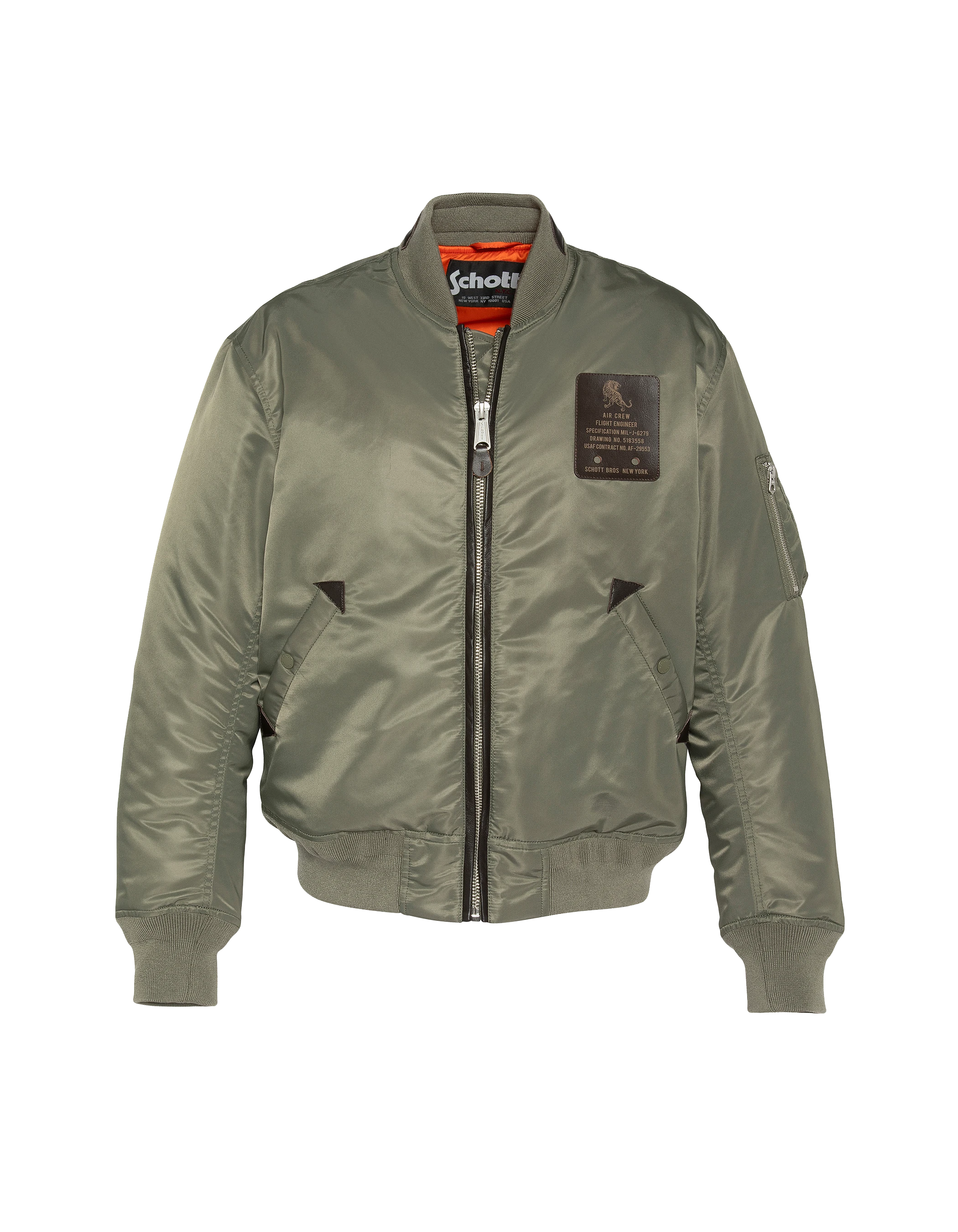 Bomber Typ MA-1 Sage Khaki, limitierte Auflage-2