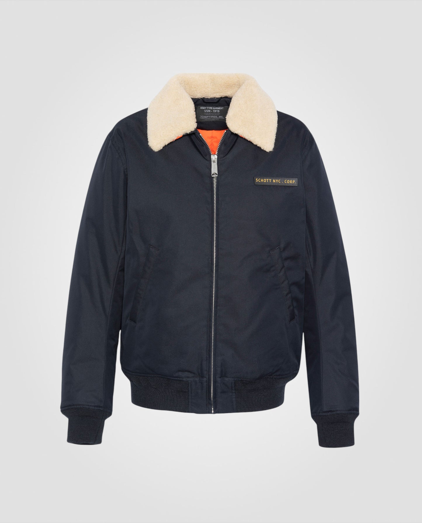 Giacca pilota blu navy