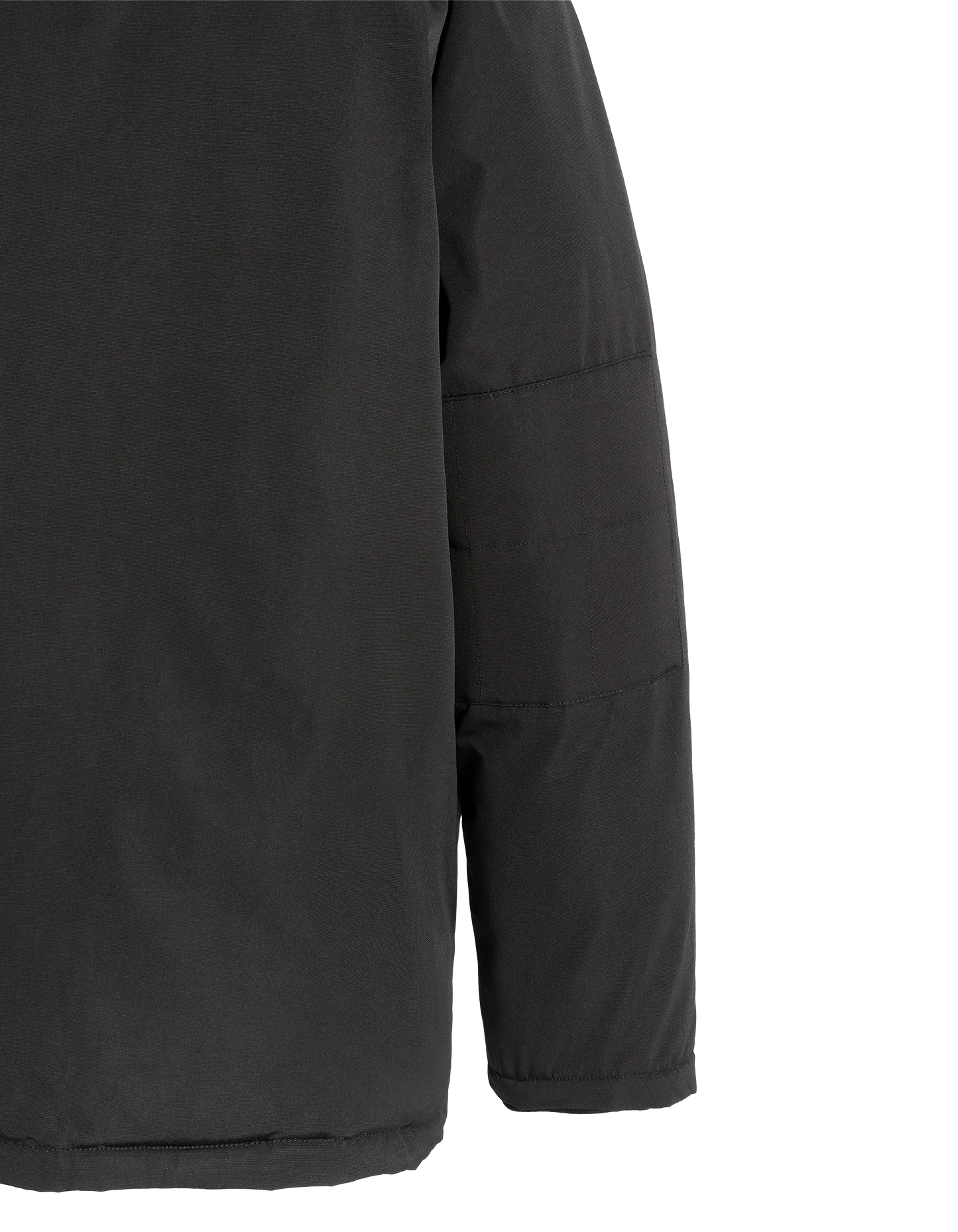 Multipoche nere con cappuccio