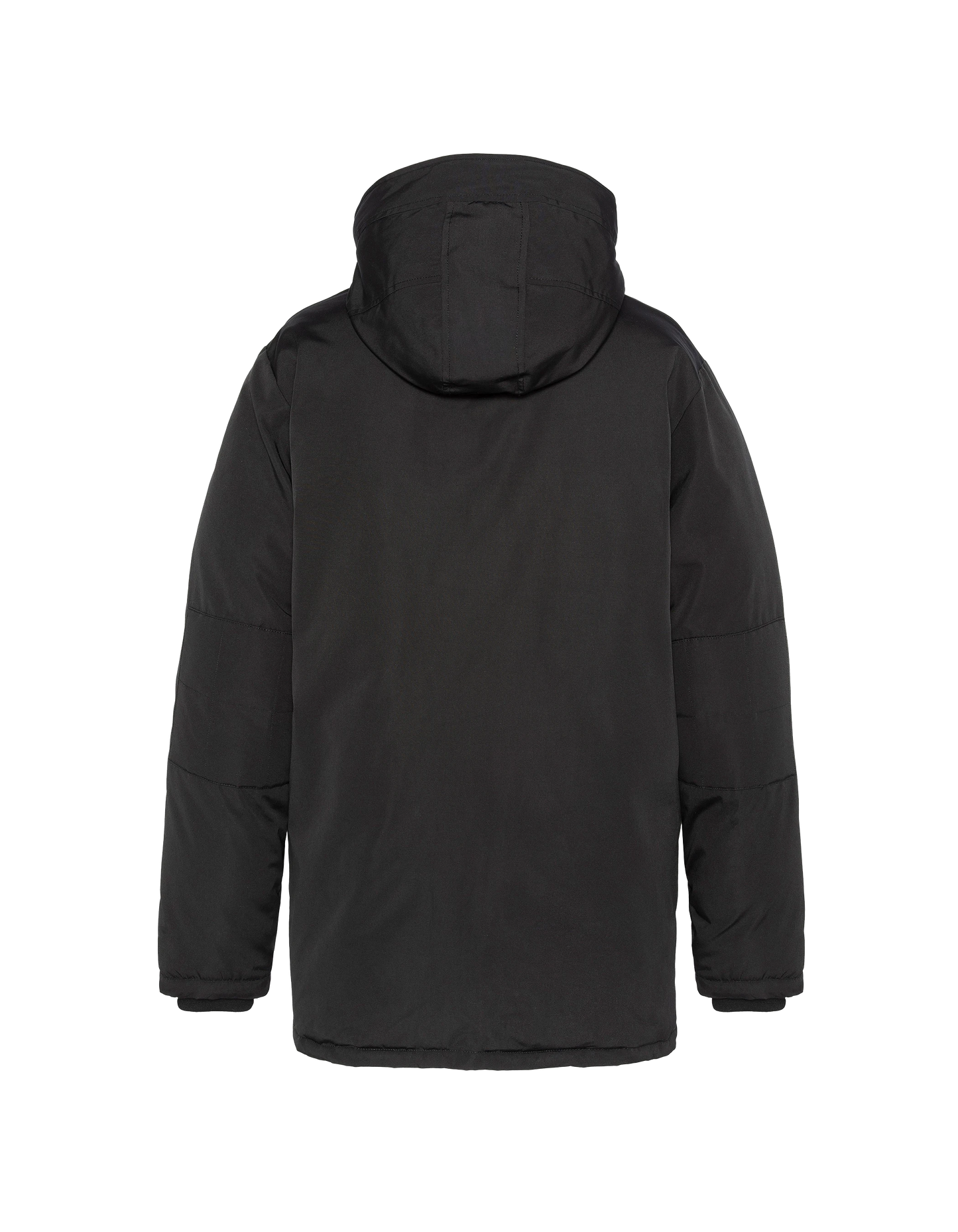 Multipoche nere con cappuccio