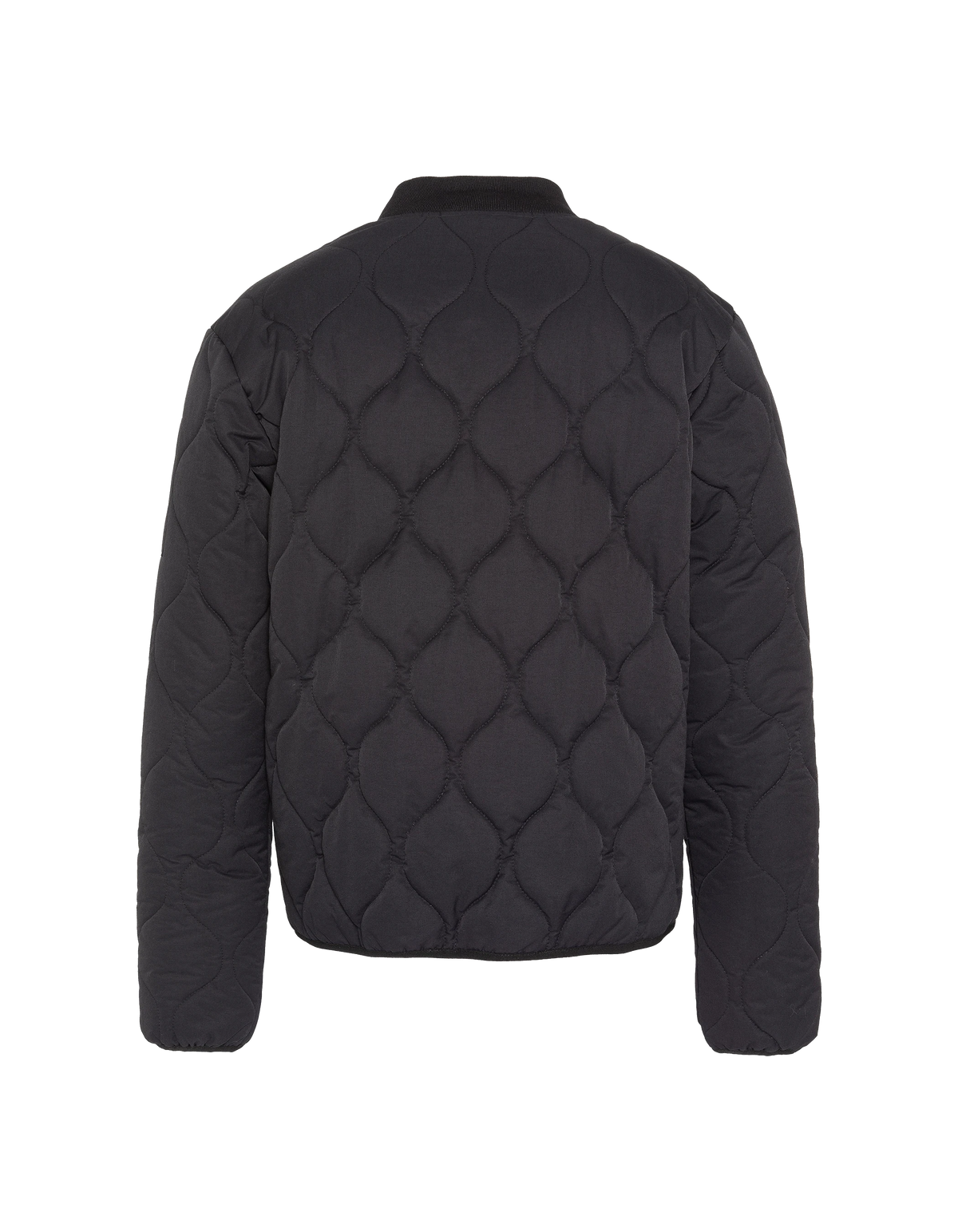 Blouson army quilté noir