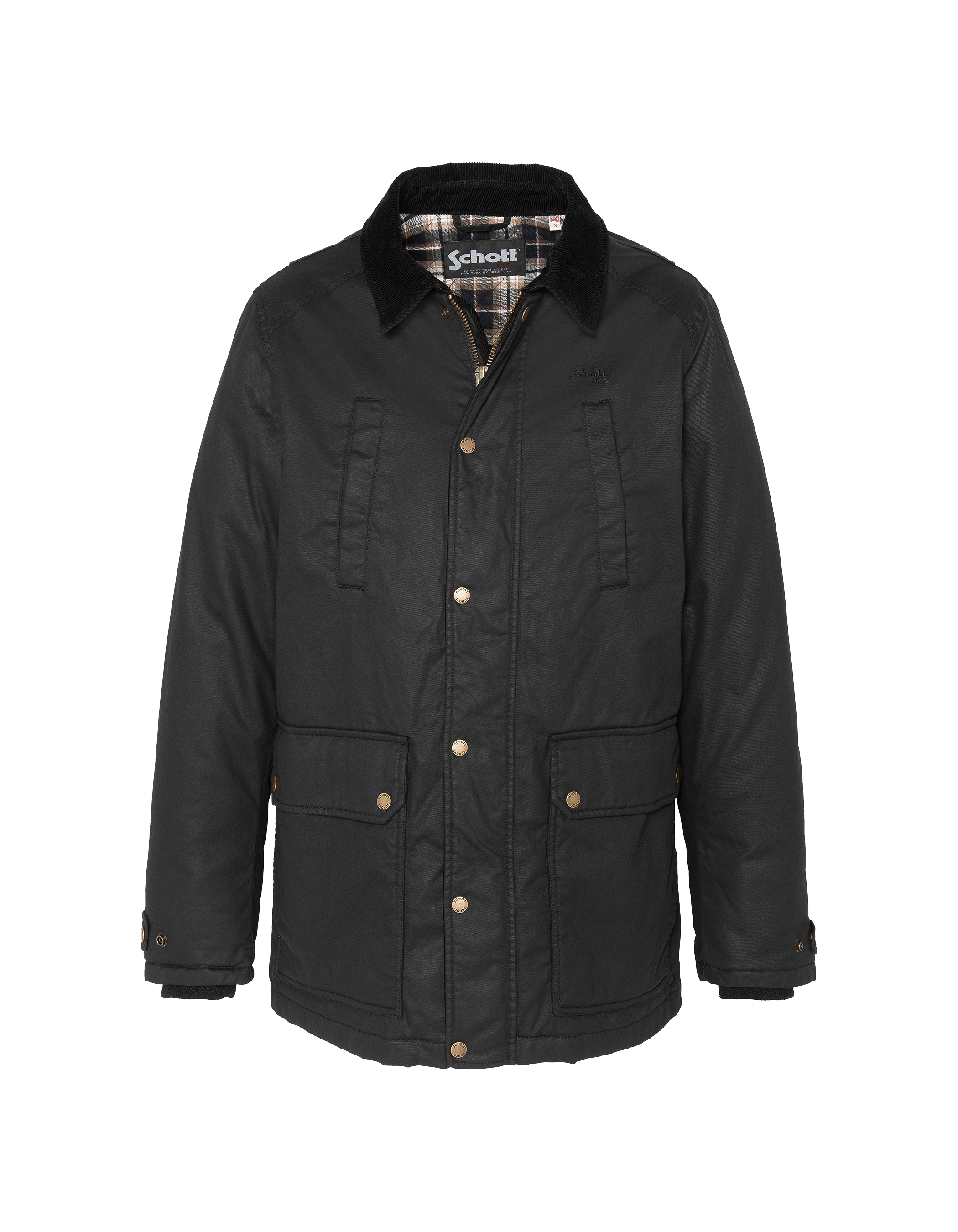 Veste farmer noire-1