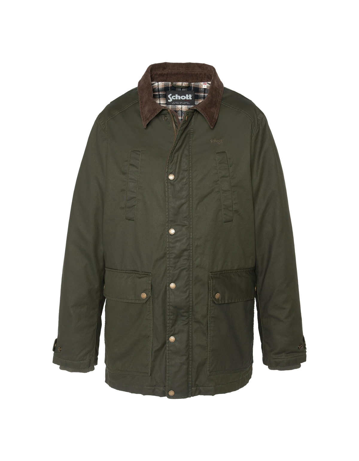 Veste farmer kaki foncé-2