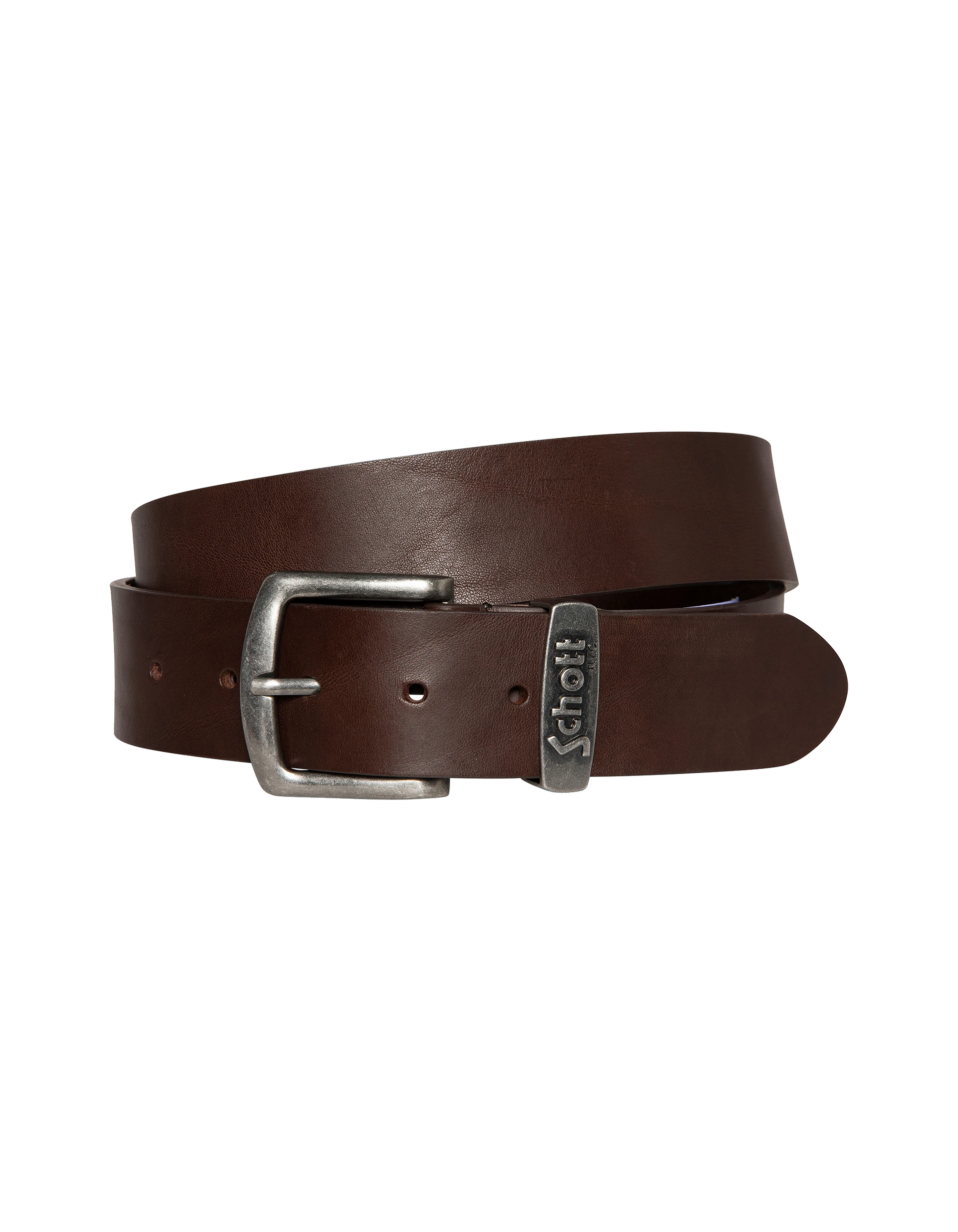 Produktbild von Herock Boreas Gürtel – 100% Vollnarben-Buffelleder, Braun, Nickelfreie Schnalle – Einstellbar, Hochwertig