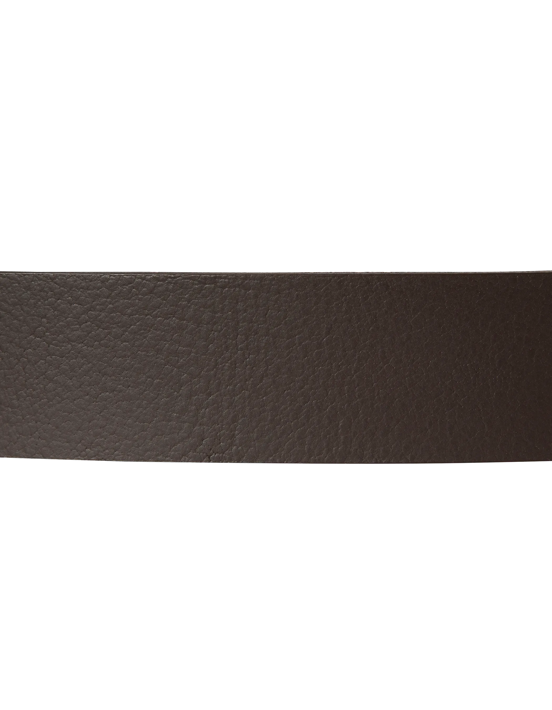 Vintage brauner Gürtel mit perforierter Metallschnalle, Kuhspannenleder-6